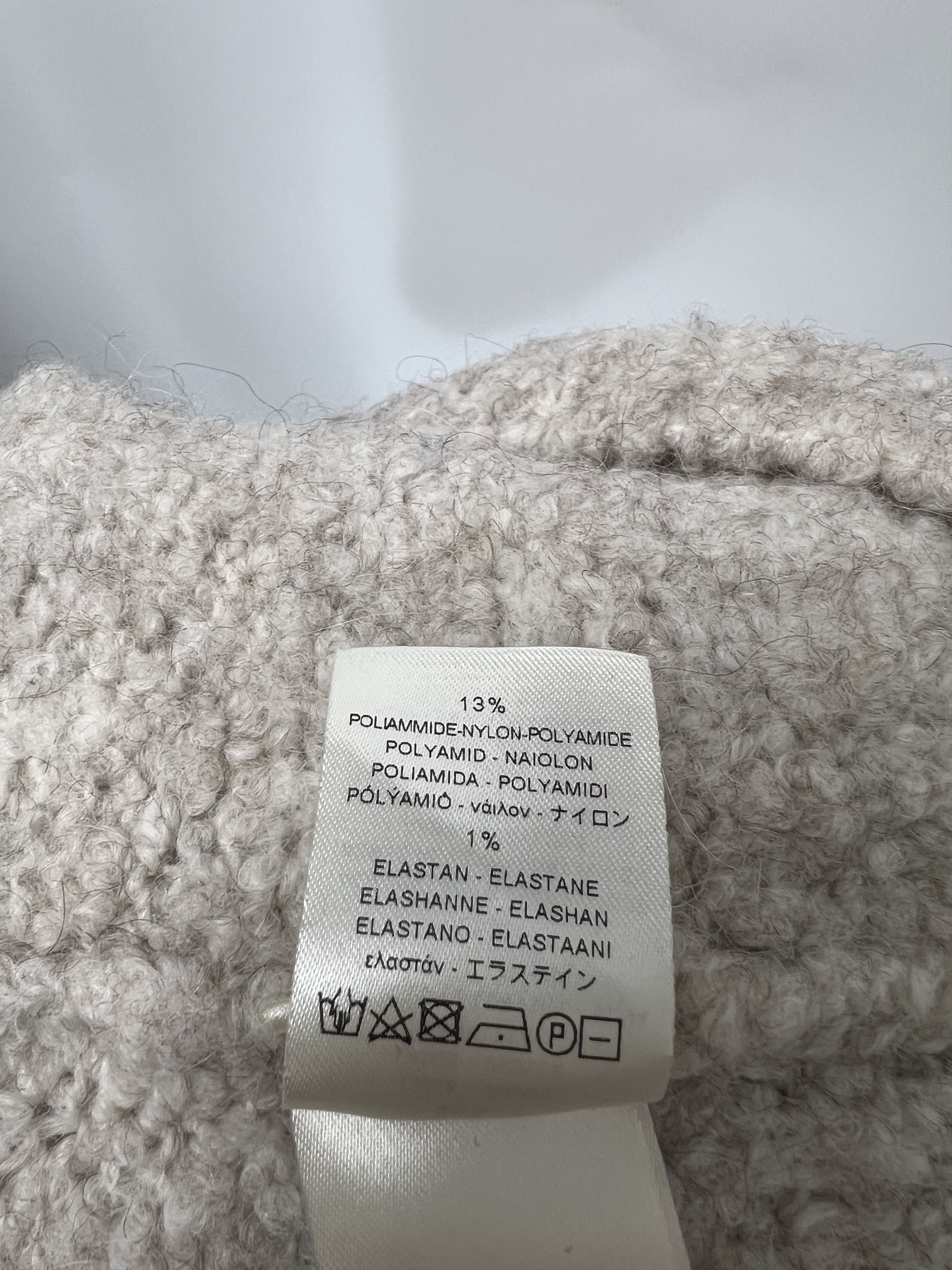 forte_forte Forte_Forte Women's Beige Wool Alpaca Knit Sweater Size 2 Size M / US 6-8 / IT 42-44 - 14 Thumbnail