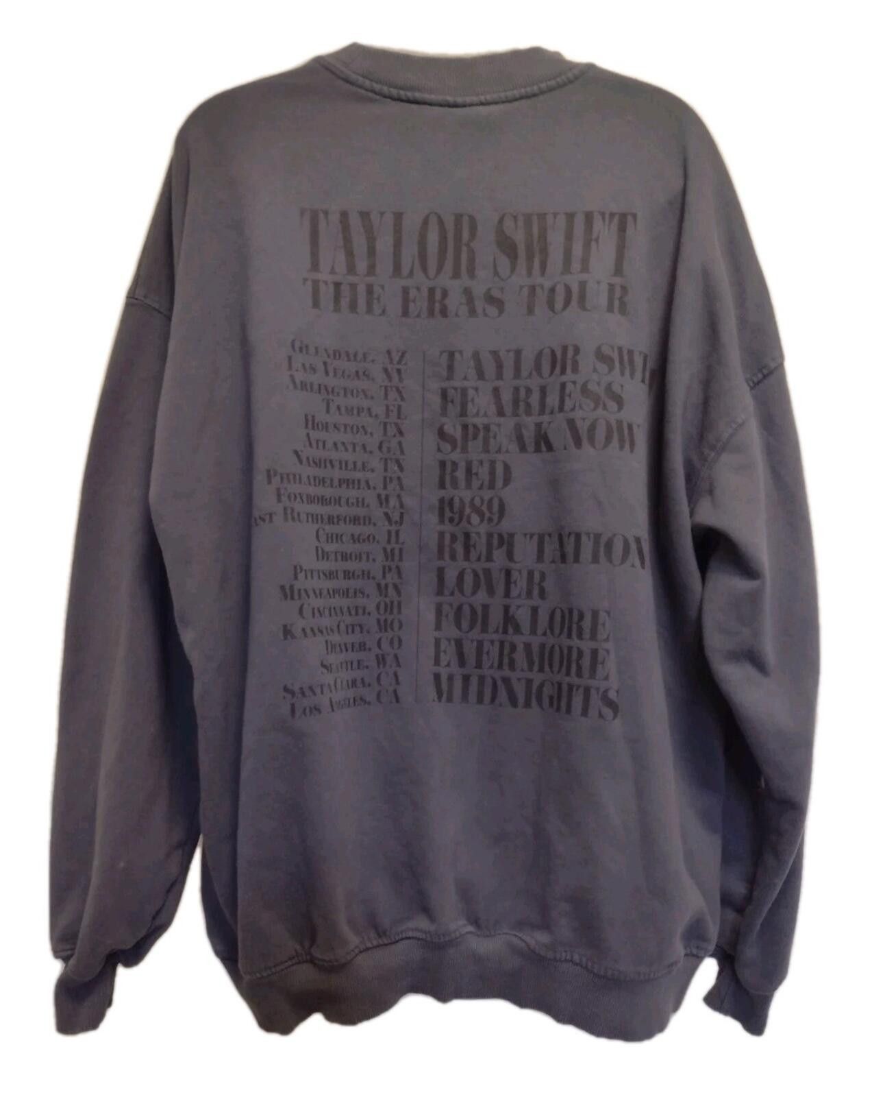 Other Taylor Swift Eras Tour Slate Sweatshirt L Official Merch Size L / US 10 / IT 46 - 1 Thumbnail
