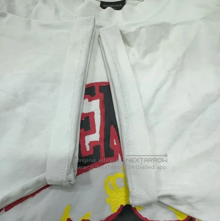 Balenciaga Balenciaga SS23 Logo Graphic Short Sleeve T. Size US S / EU 44-46 / 1 - 2 Thumbnail