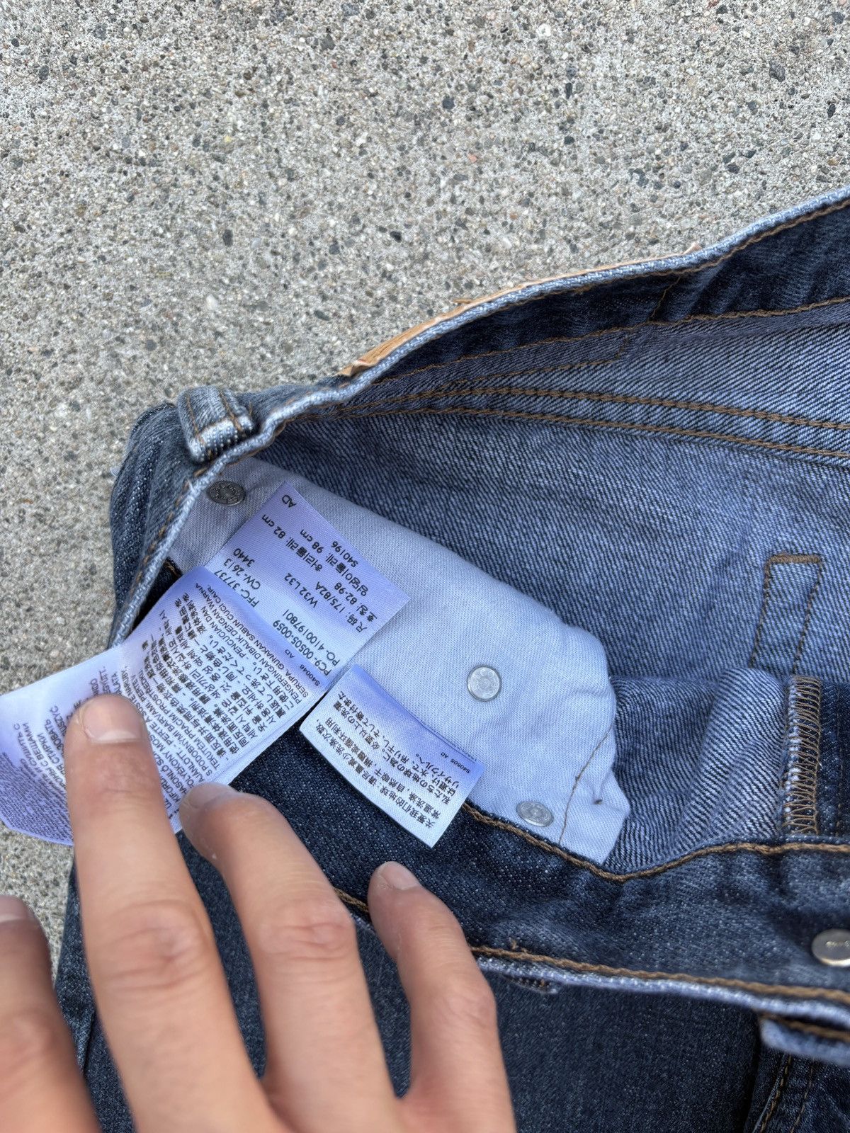 Levi's Vintage Y2K 505’ Levis Regular Fit M. Indigo Jeans Sz. 32x32 Size US 32 / EU 48 - 4 Thumbnail
