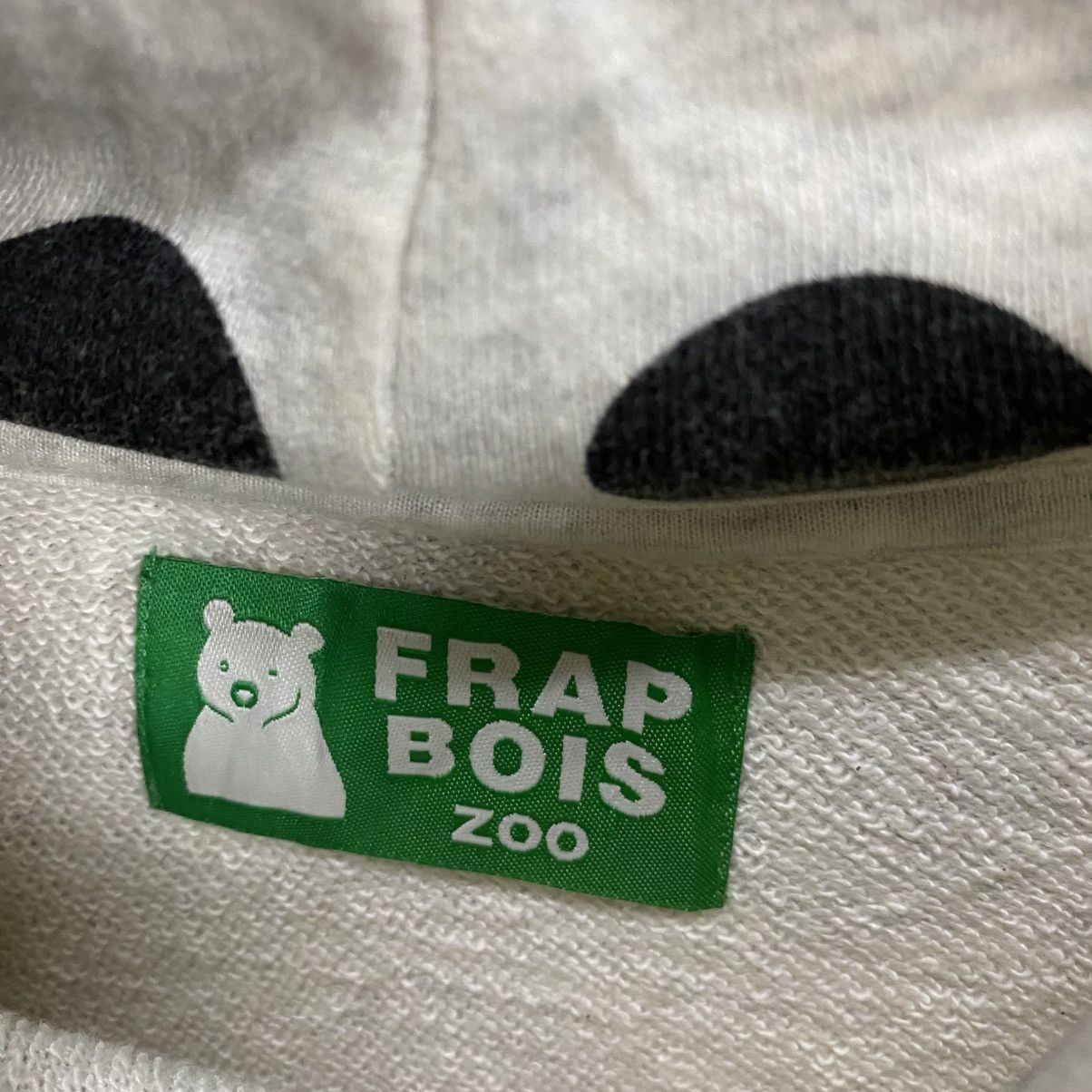 Frapbois × Issey Miyake × Japanese Brand Frapbois zoo polkadot panda hoodie Size L / US 10 / IT 46 - 8 Thumbnail