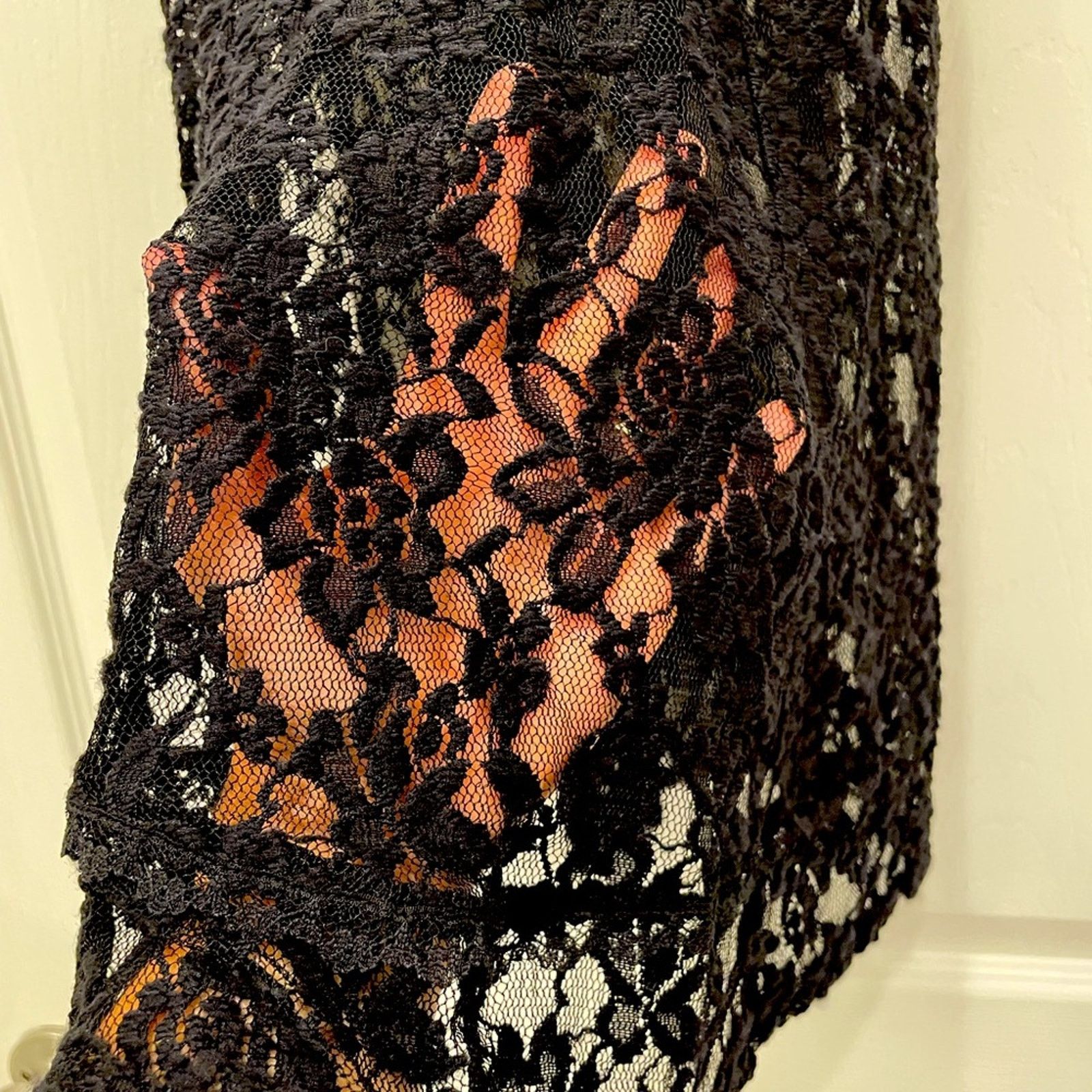 American Eagle Outfitters AEO Sheer Lace Tank XS Size XS / US 0-2 / IT 36-38 - 5 Thumbnail