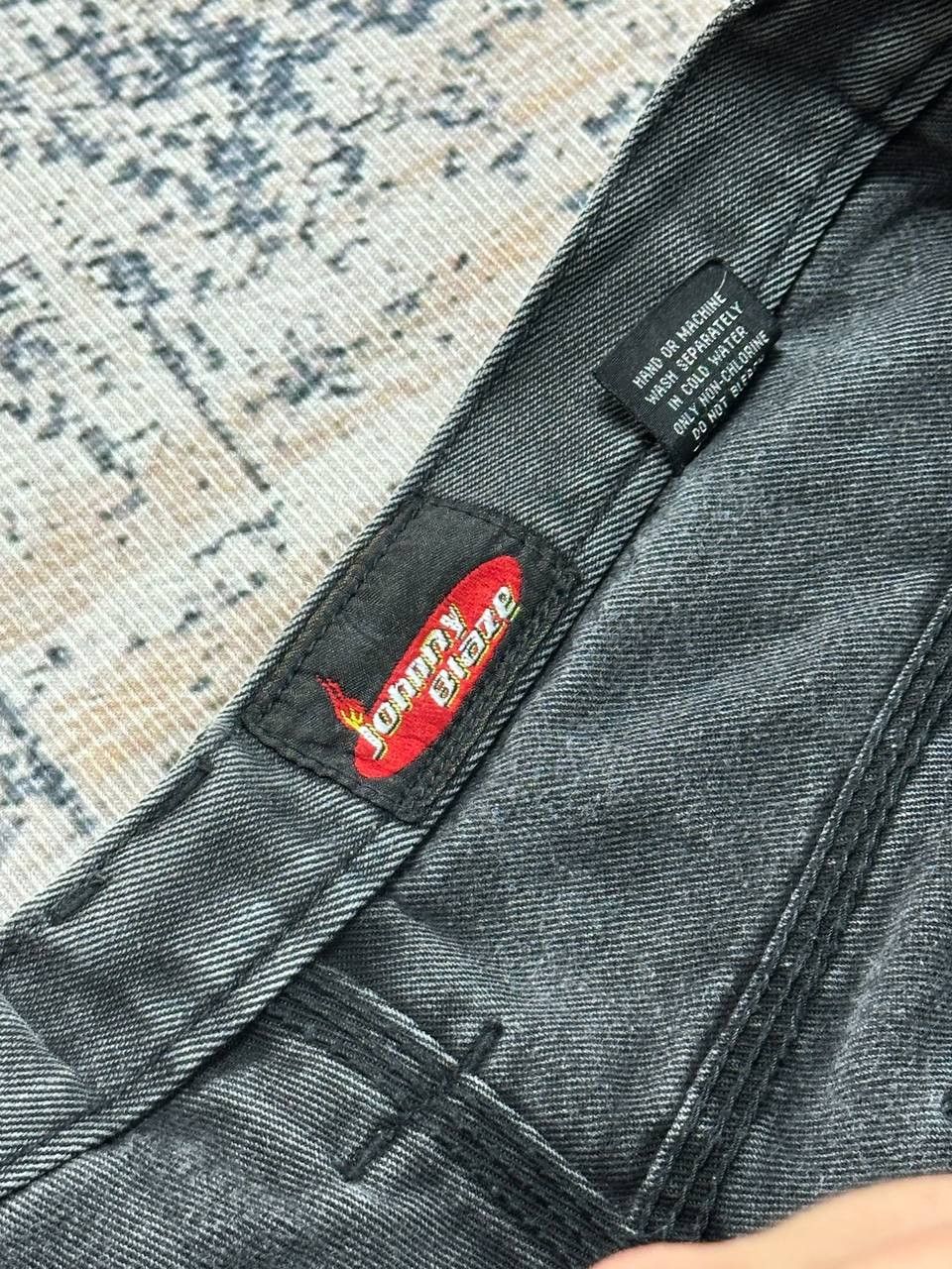 Vintage Vintage Johnny Blaze Faded Grey Baggy Jeans Size US 36 / EU 52 - 9 Thumbnail