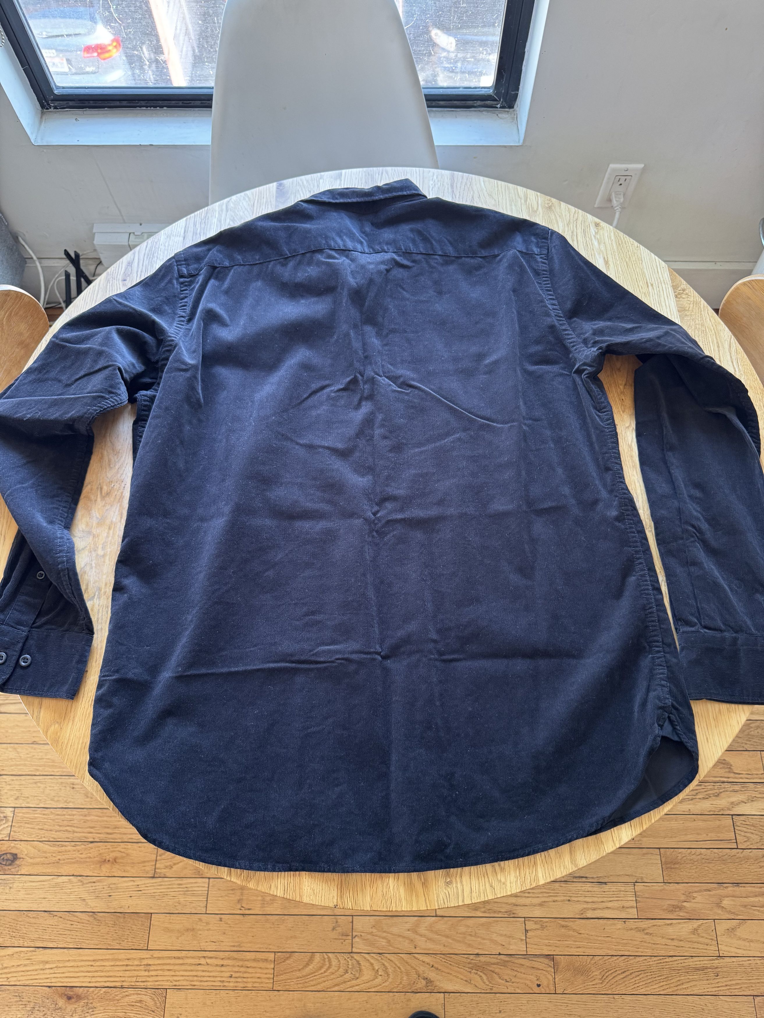 Uniqlo Uniqlo Black Corduroy Oxford Size US L / EU 52-54 / 3 - 2 Thumbnail