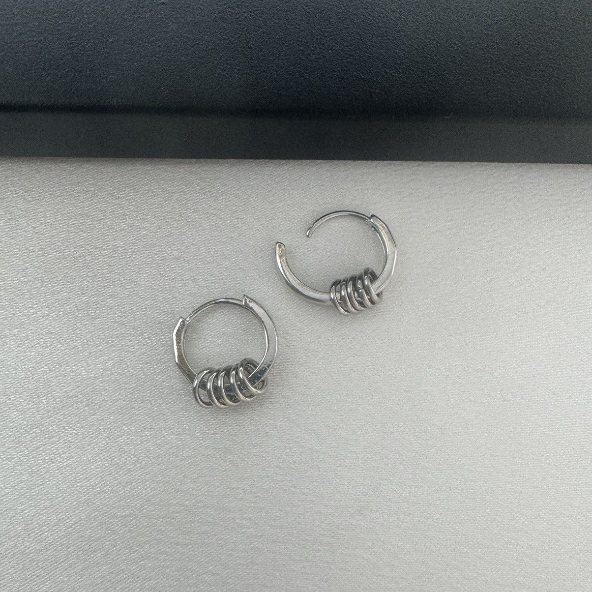 Other Small Hoop Earrings for Men Women Streetwear Unisex Style Size ONE SIZE - 2 Thumbnail