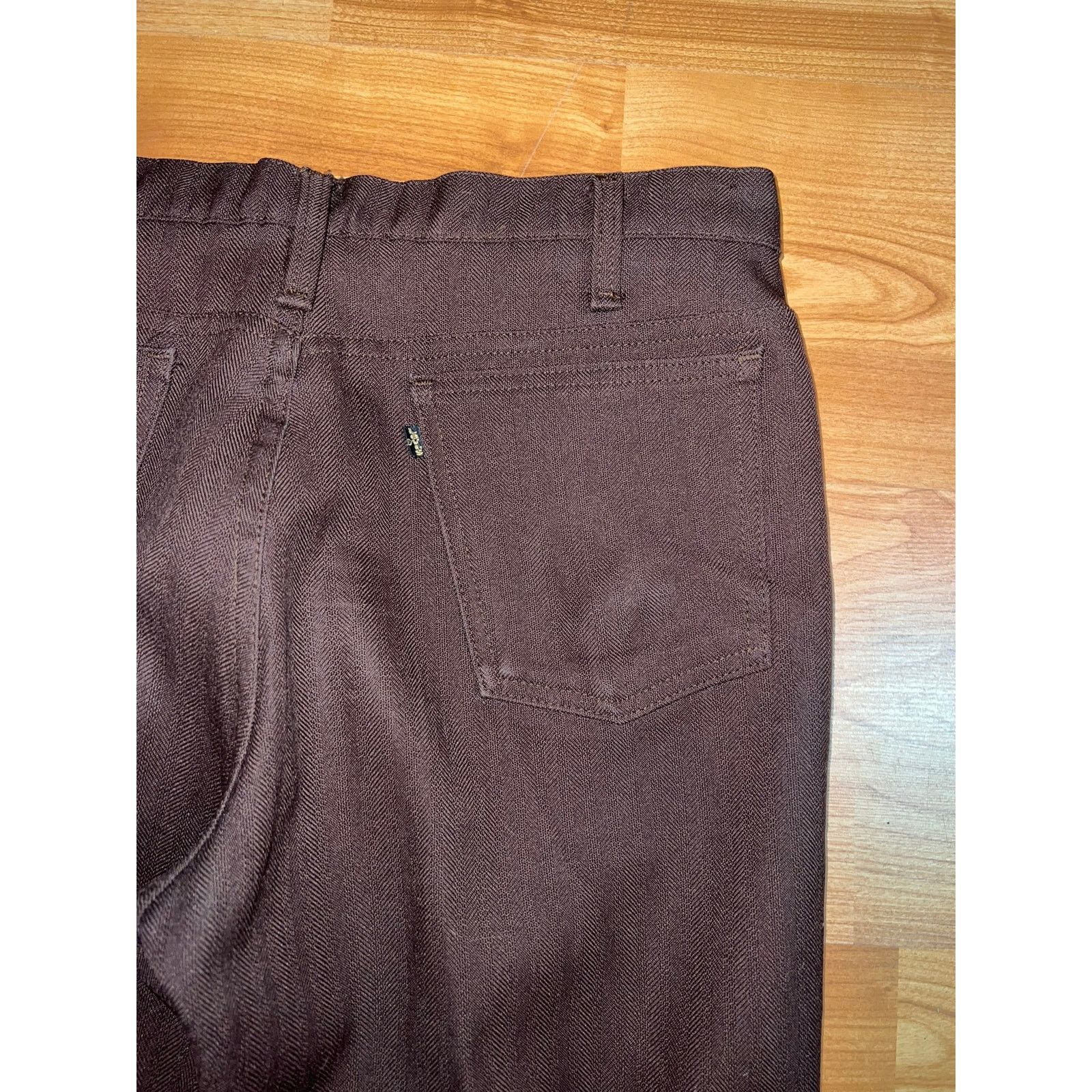 Levi's Vintage Levis Pants 100% Dacron Dress Bottoms USA 34x29 Size US 34 / EU 50 - 9 Thumbnail