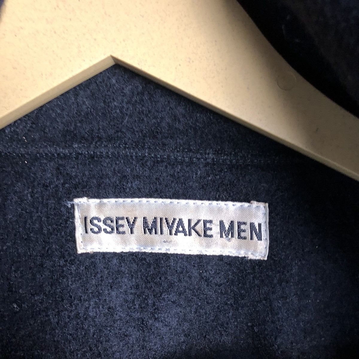 Issey Miyake DL Issey Miyake Men Dark Blue Hoodie duffle coat #A567 Size US M / EU 48-50 / 2 - 11 Thumbnail