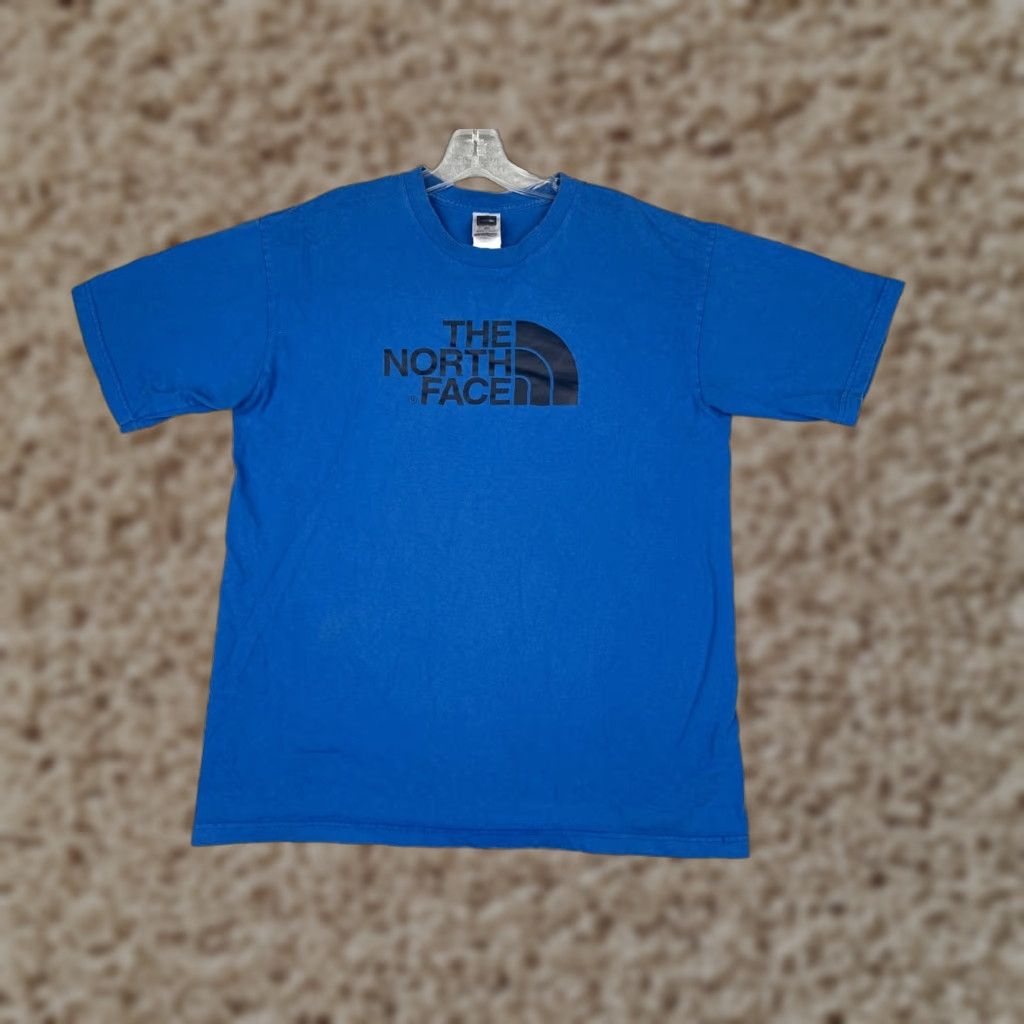 The North Face VINTAGE not | The North Face Shirt Men Medium Blue Short Sleeve Crew Neck Cotton Blend READ Size US M / EU 48-50 / 2 - 1 Thumbnail