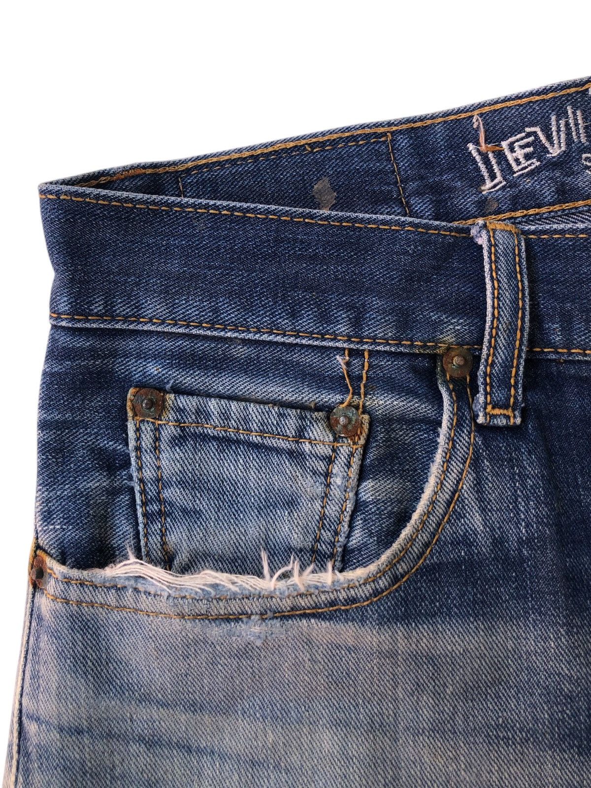 Levi's Vintage Levi’s San Francisco CAL Distressed Jeans Size US 36 / EU 52 - 4 Thumbnail