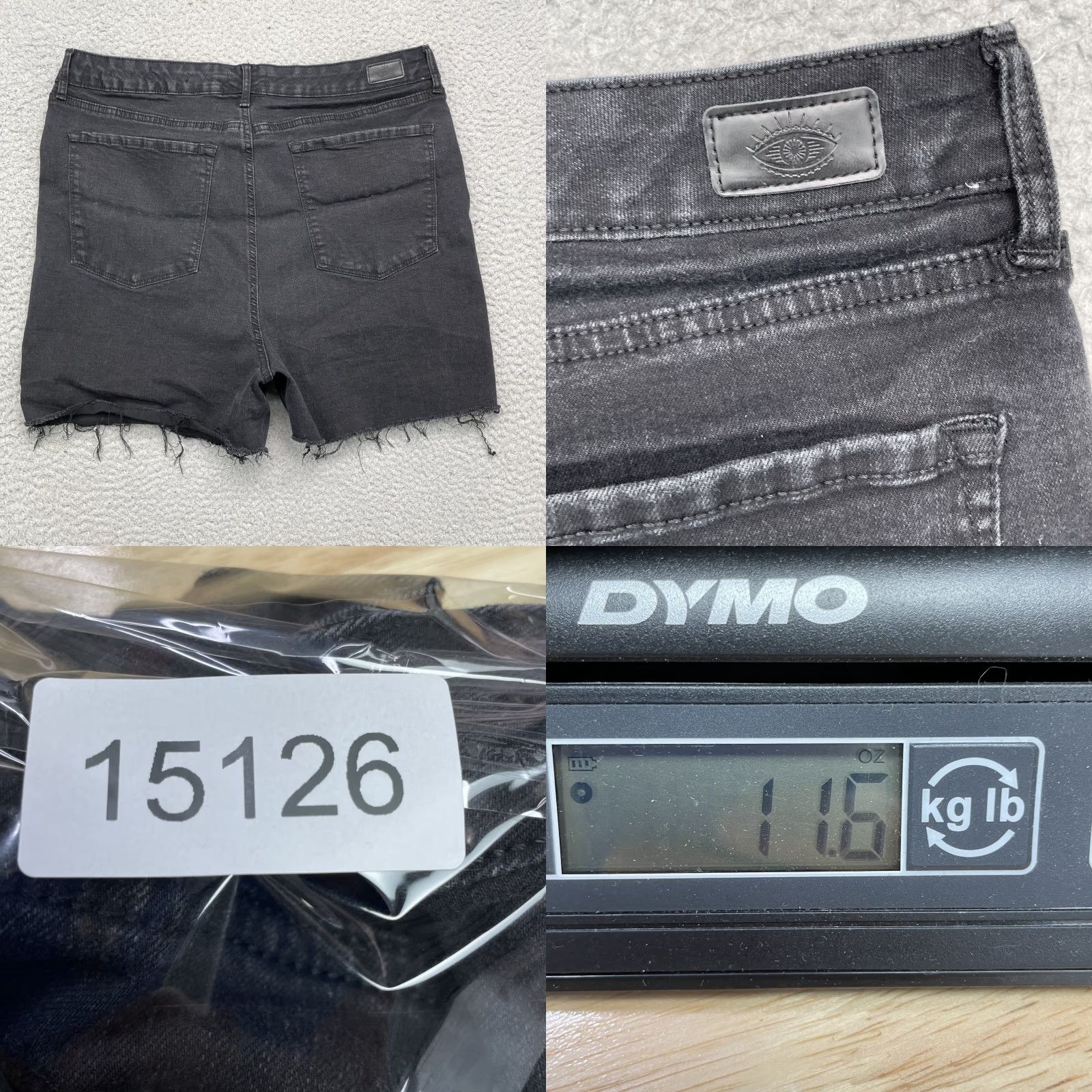 Vintage Sofia Vergara Jean Short Womens 20 Raw Hem Slim Daisy Duke 90s Rodeo Vintage N/A Size 42" / US 20 - 8 Thumbnail