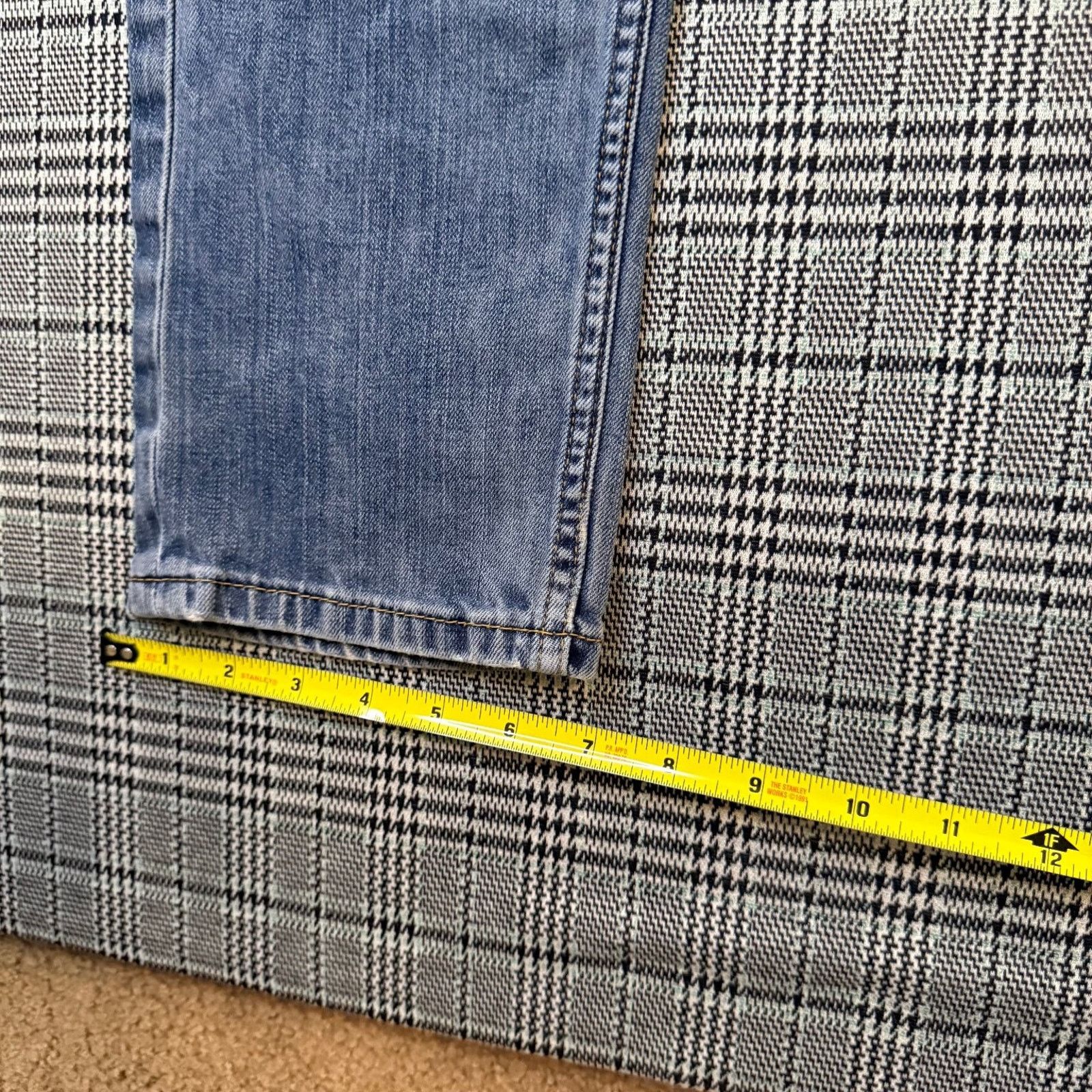 Levi's Levi's 522 Men's Jeans Light Blue Wash 30x32 Denim Stretch Size US 30 / EU 46 - 5 Thumbnail