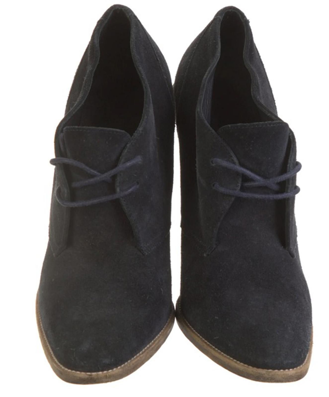 Balenciaga Balenciaga Suede Pumps (Dark Blue) - SIZE 8.5 Size US 8.5 / IT 38.5 - 1 Thumbnail