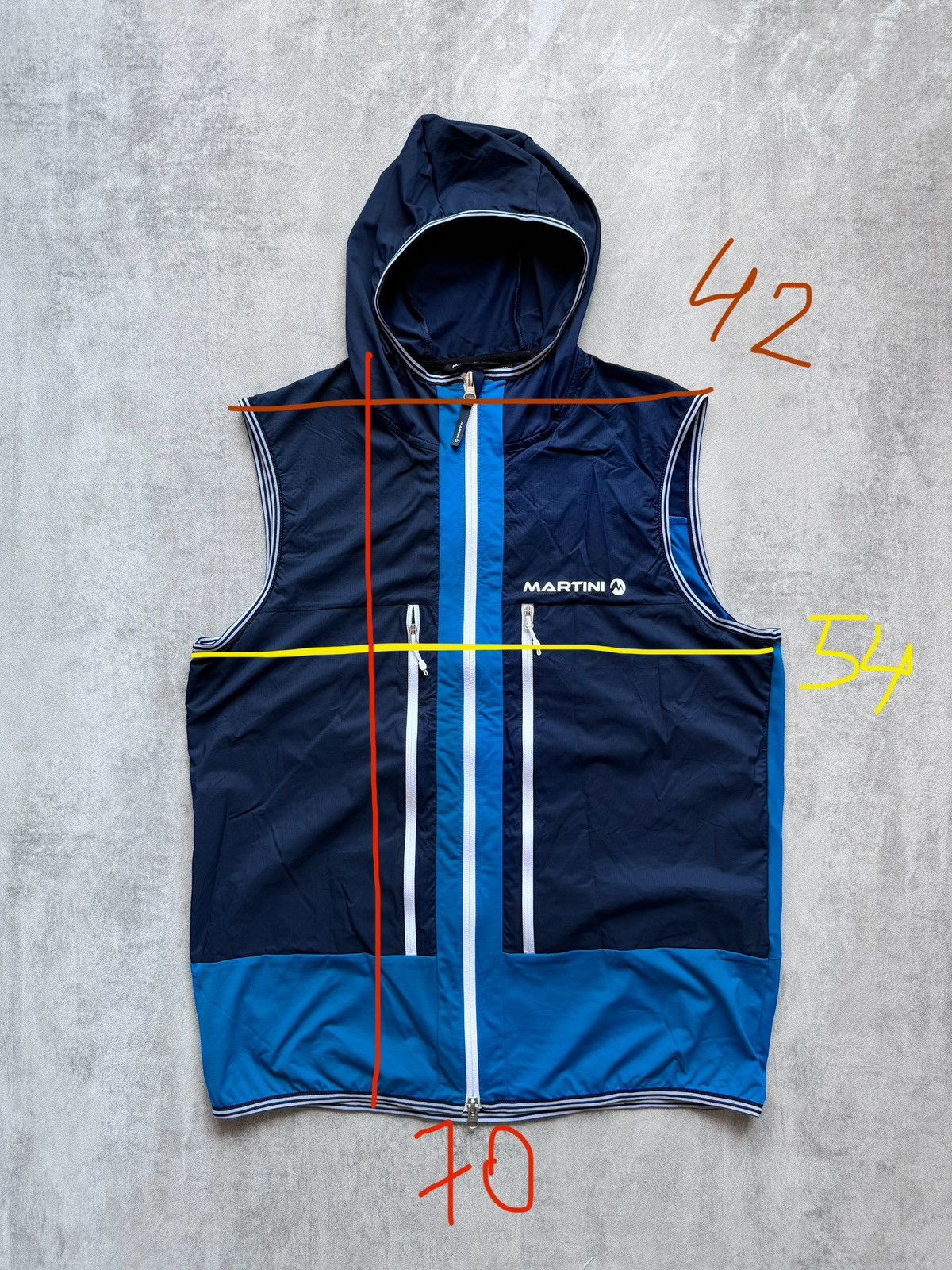 Alviero Martini Martini PERTEX VEST Sportswear Austria Mens Size XL Size US XL / EU 56 / 4 - 10 Thumbnail