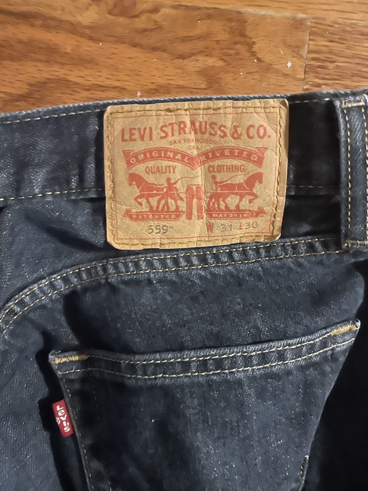 Levi's × Vintage Dark wash Levi’s Size US 31 - 3 Thumbnail
