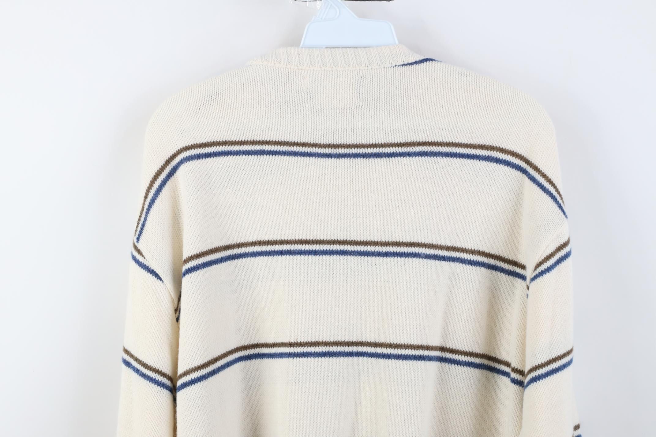 Vintage Vintage 80s 90s Streetwear Knit Crewneck Sweater USA Size US XL / EU 56 / 4 - 8 Thumbnail
