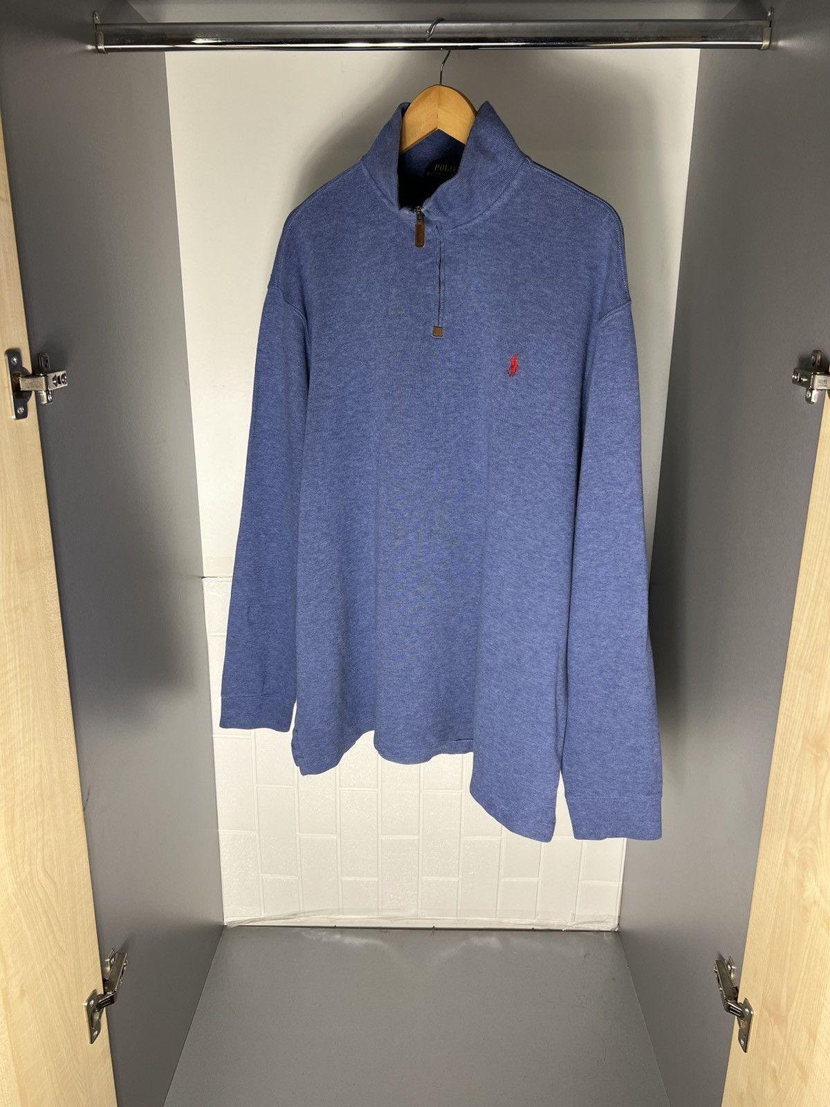 Polo Ralph Lauren VINTAGE POLO RALPH LAUREN 1/3 ZIP SWEATER DESIGNER CASUAL Size US XXL / EU 58 / 5 - 3 Thumbnail