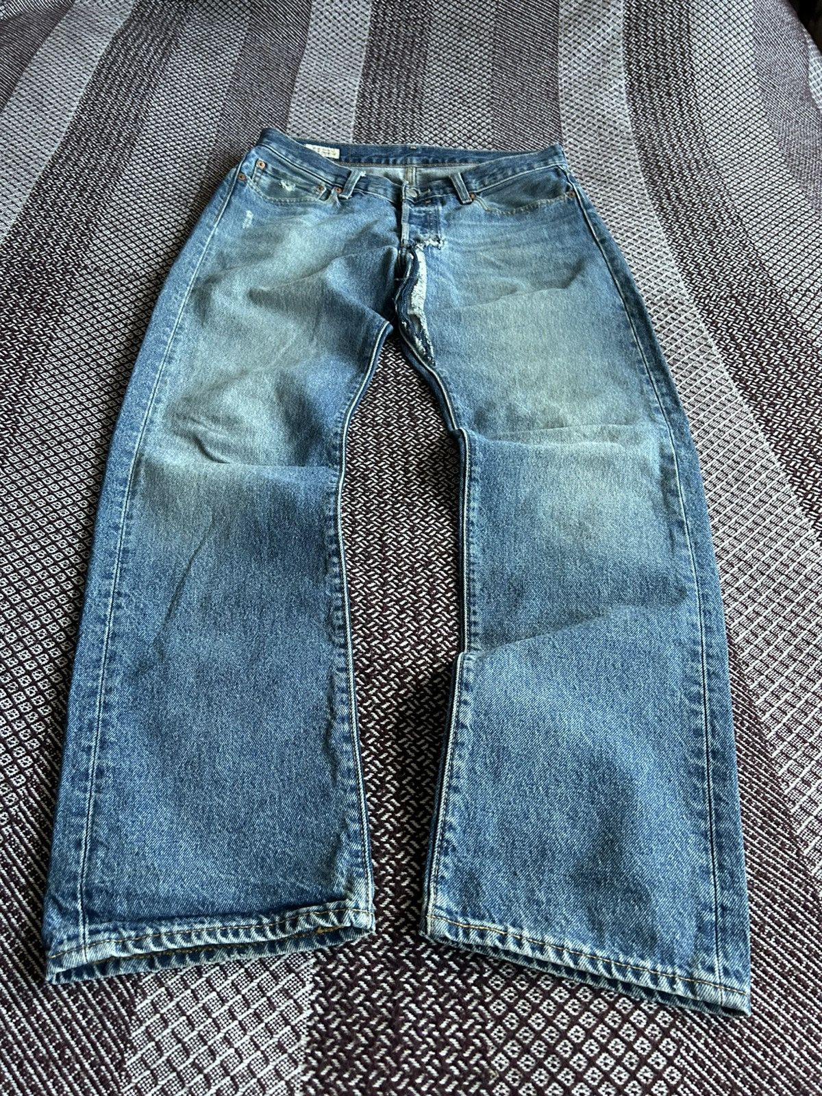 Levi's Vintage Levis 501 Premium Big E Jeans Thrashed Wash Size W32 Size US 32 / EU 48 - 9 Thumbnail