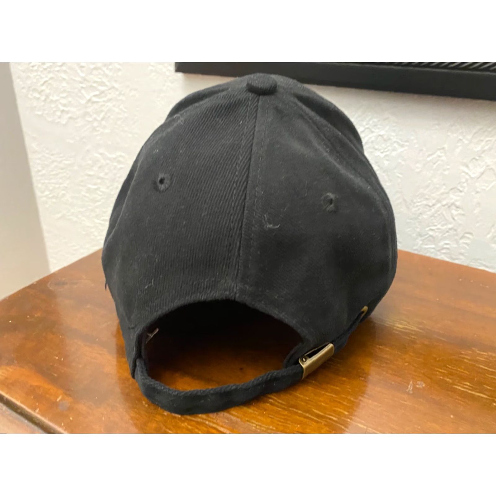 Vintage Vitamin Water Hat Black Adjustable Men Baseball Cap Logo 90s 2000s Beverage Caproom Size ONE SIZE - 3 Thumbnail