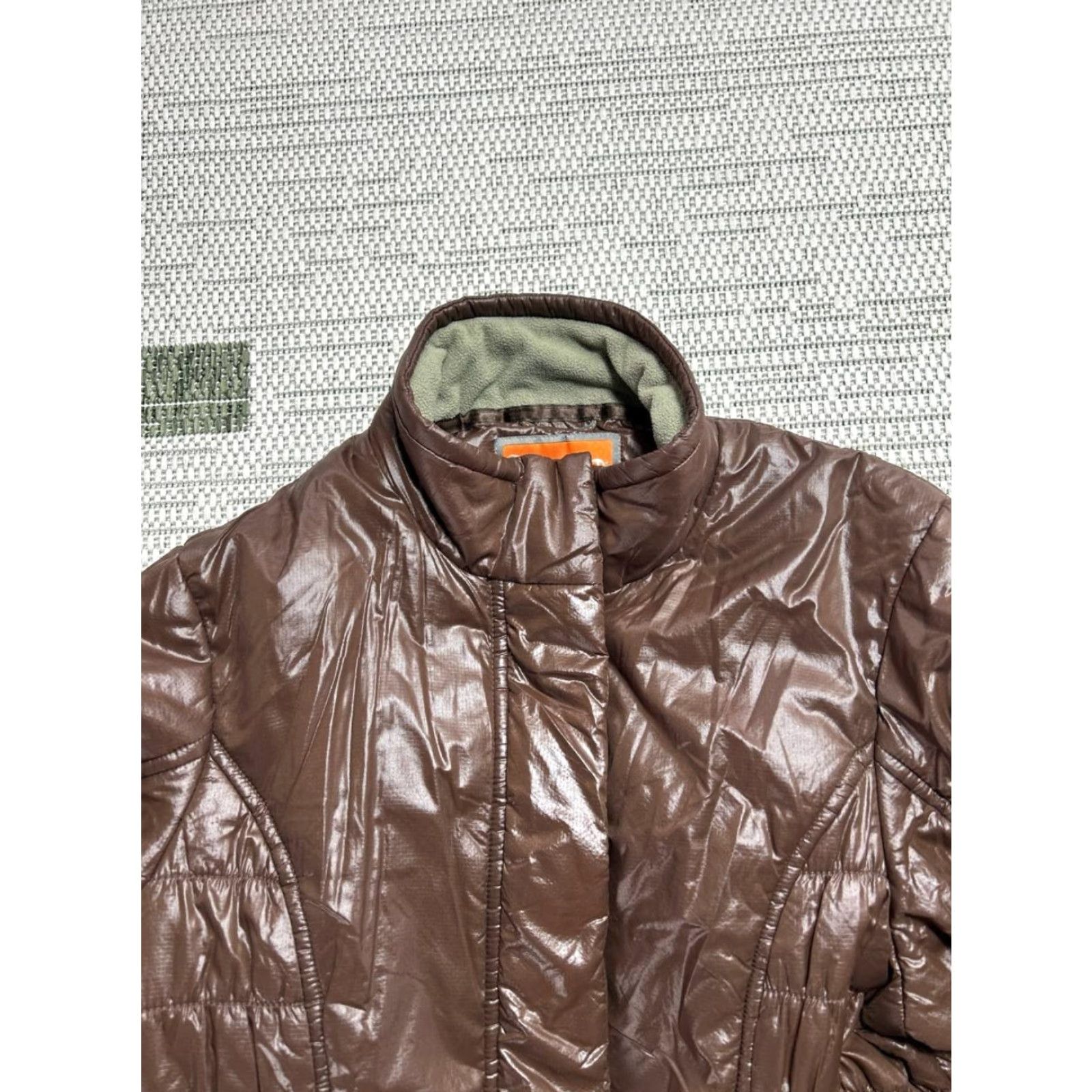 Merrell Merrell Puffer Jacket Womens Medium Brown Down Fill Full Zip Size M / US 6-8 / IT 42-44 - 2 Thumbnail
