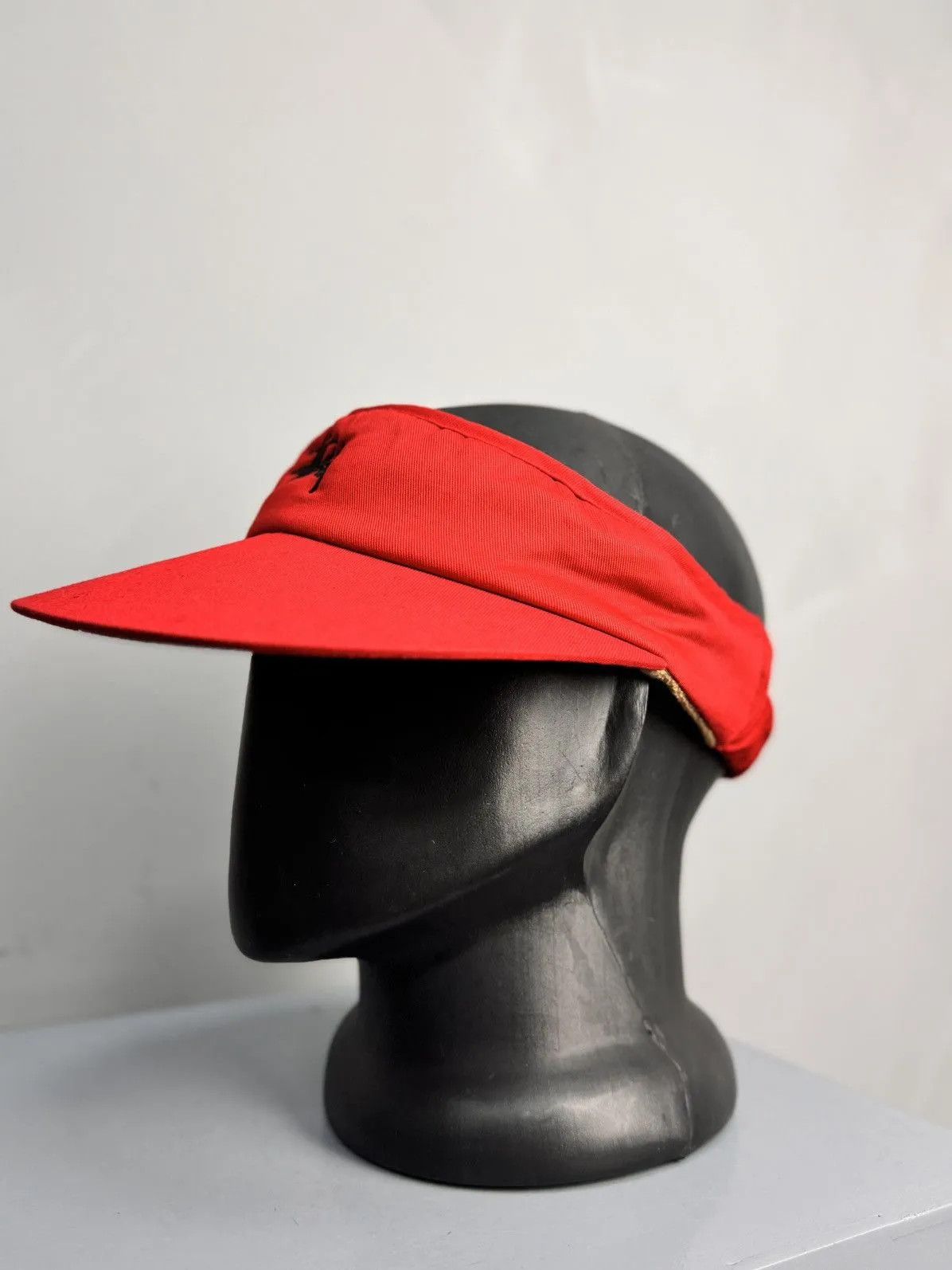 Stussy × Vintage RARE Stussy Y2K Vintage Knit Balaclava Logo Cap Hat Size ONE SIZE - 4 Thumbnail