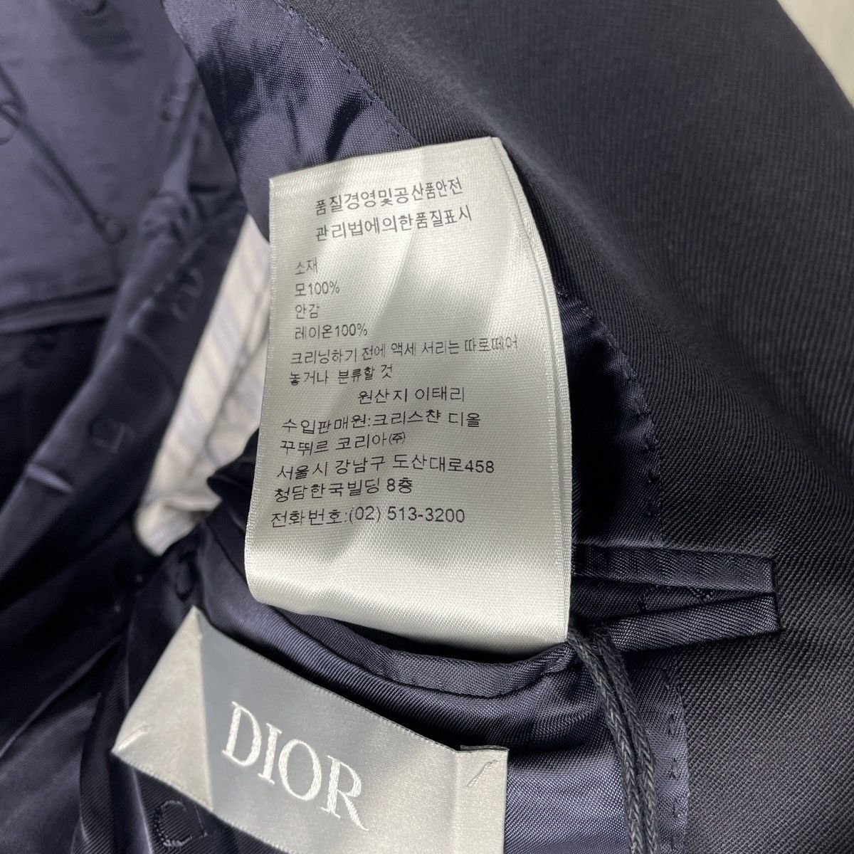 Dior Christian Dior Tailored Blazer Size 48S - 9 Thumbnail