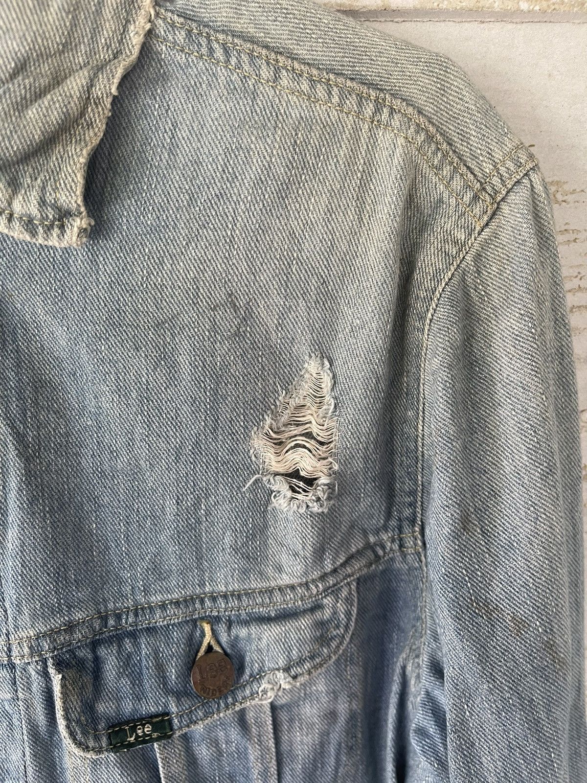 Lee VINTAGE LEE RIDER DENIM JACKET JAPAN Size US S / EU 44-46 / 1 - 6 Thumbnail