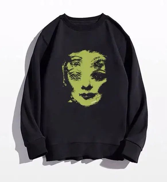 VIBE Rare fashion y2k psychedelic oversized sweatshirt Size US L / EU 52-54 / 3 - 8 Thumbnail