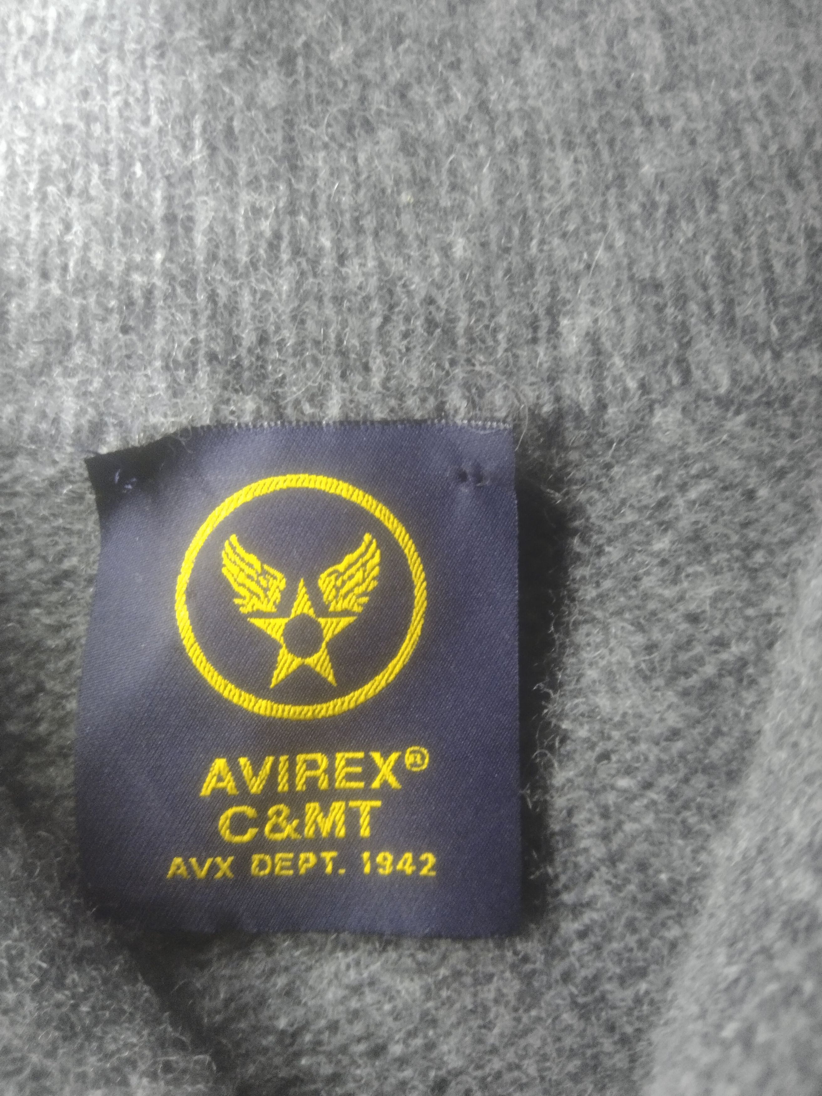 Avirex 🔥 Avirex Shawl Collar Merino Wool Blend Sweater Size US M / EU 48-50 / 2 - 4 Thumbnail