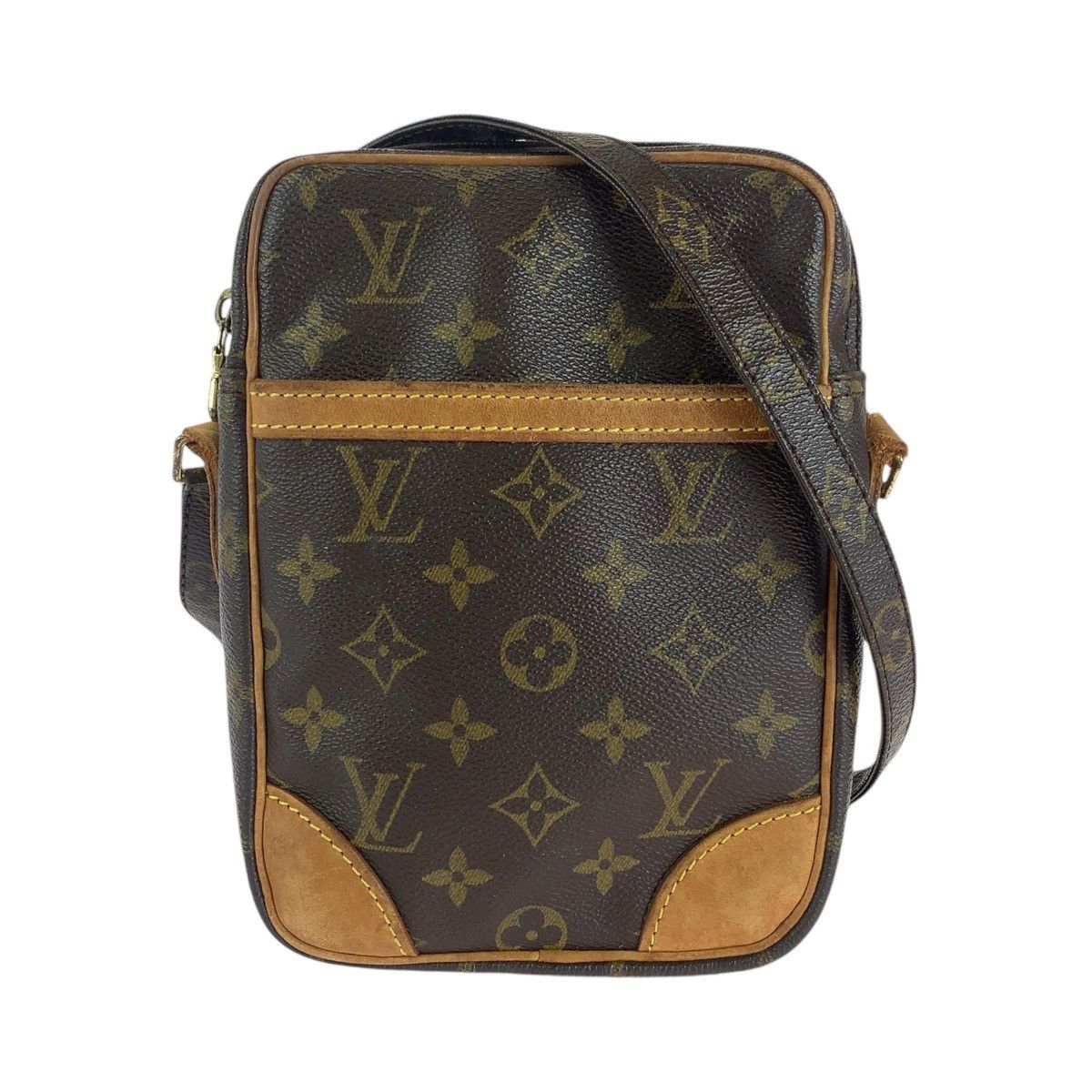 Louis Vuitton Louis Vuitton Monogram Danube Shoulder Bag M45266 Canvas Crossbody Bag M45266 in Brown, Women's