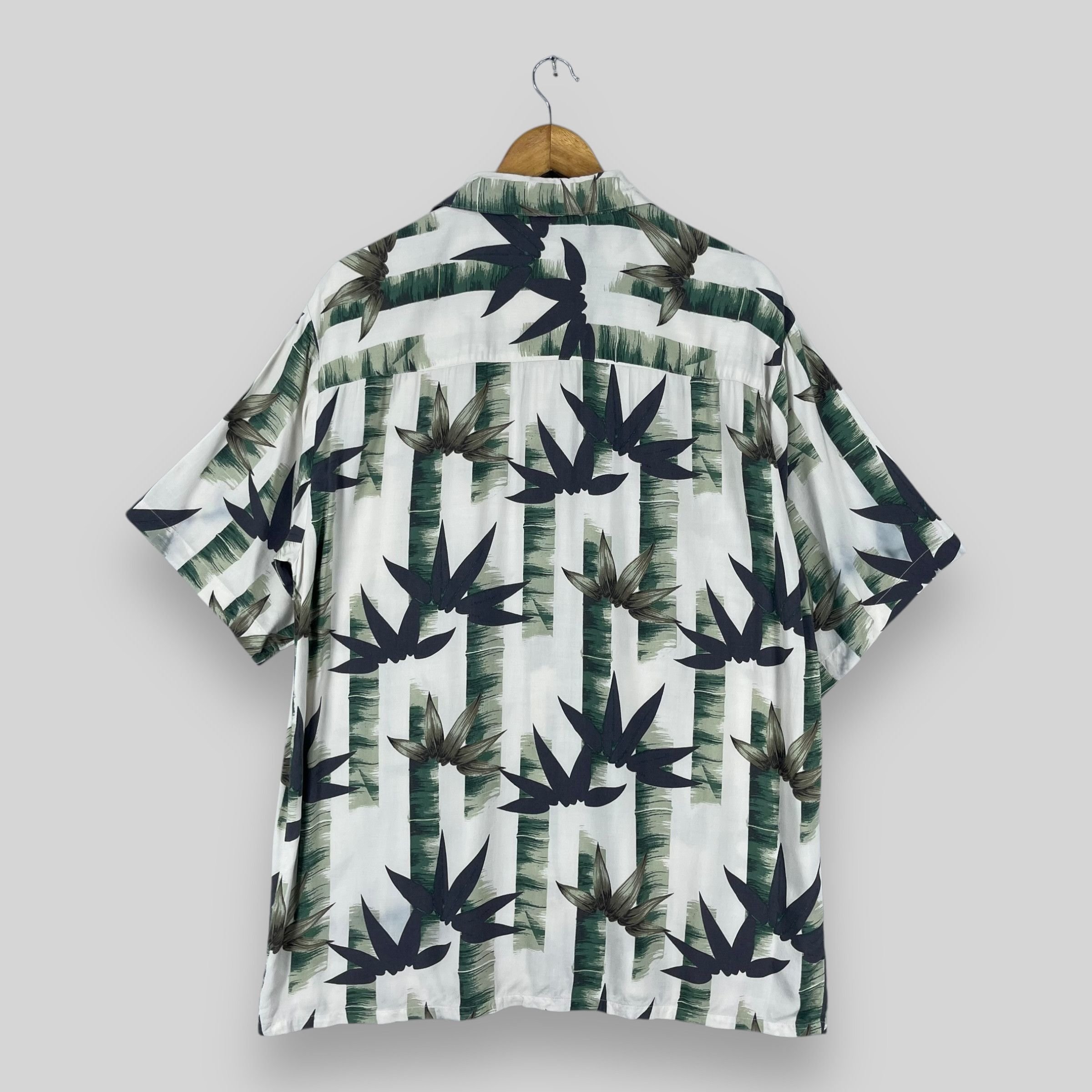 Vintage Vintage PURITAN Hawaiian Japanese Bamboo Tree Motive Shirt Size US M / EU 48-50 / 2 - 7 Thumbnail
