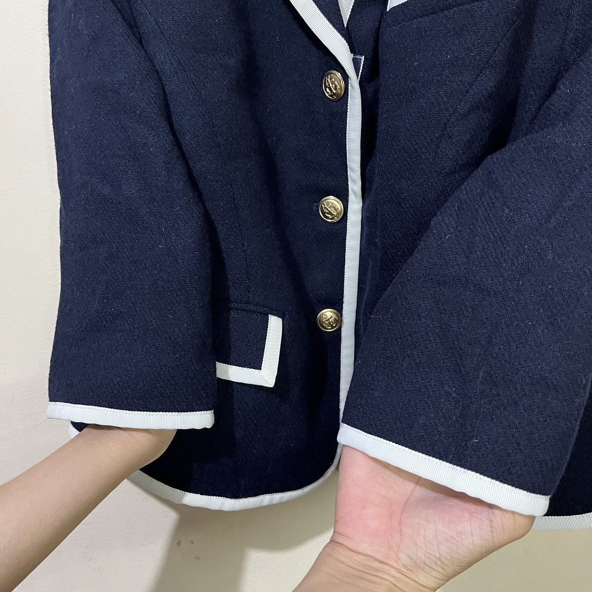 Neiman Marcus × Thom Browne Thom Browne - Neiman Marcus Women's Blazer Size L / US 10 / IT 46 - 5 Thumbnail