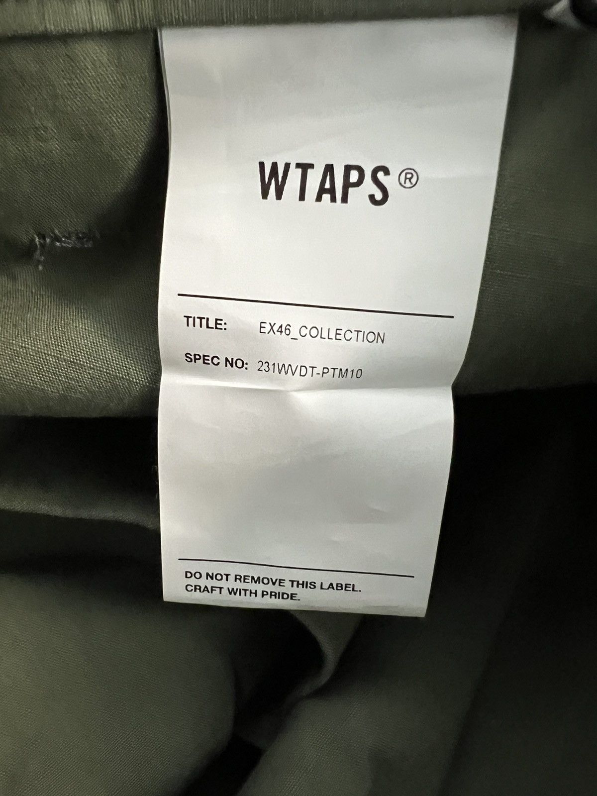 Wtaps Wtaps MILS9601 / SHORTS / NYCO. RIPSTOP Jungle cargo Size US 32 / EU 48 - 6 Thumbnail