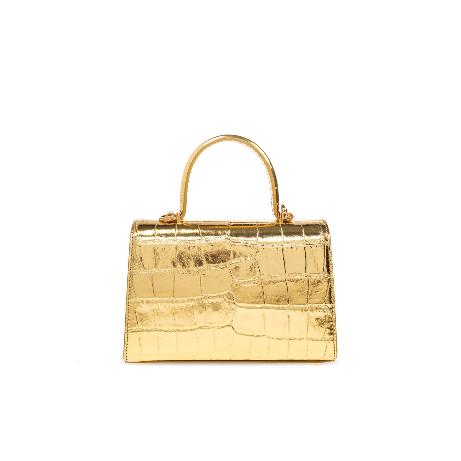 Versace VERSACE Gold Leather Top Handle Bag New & Authentic Size ONE SIZE - 2 Thumbnail