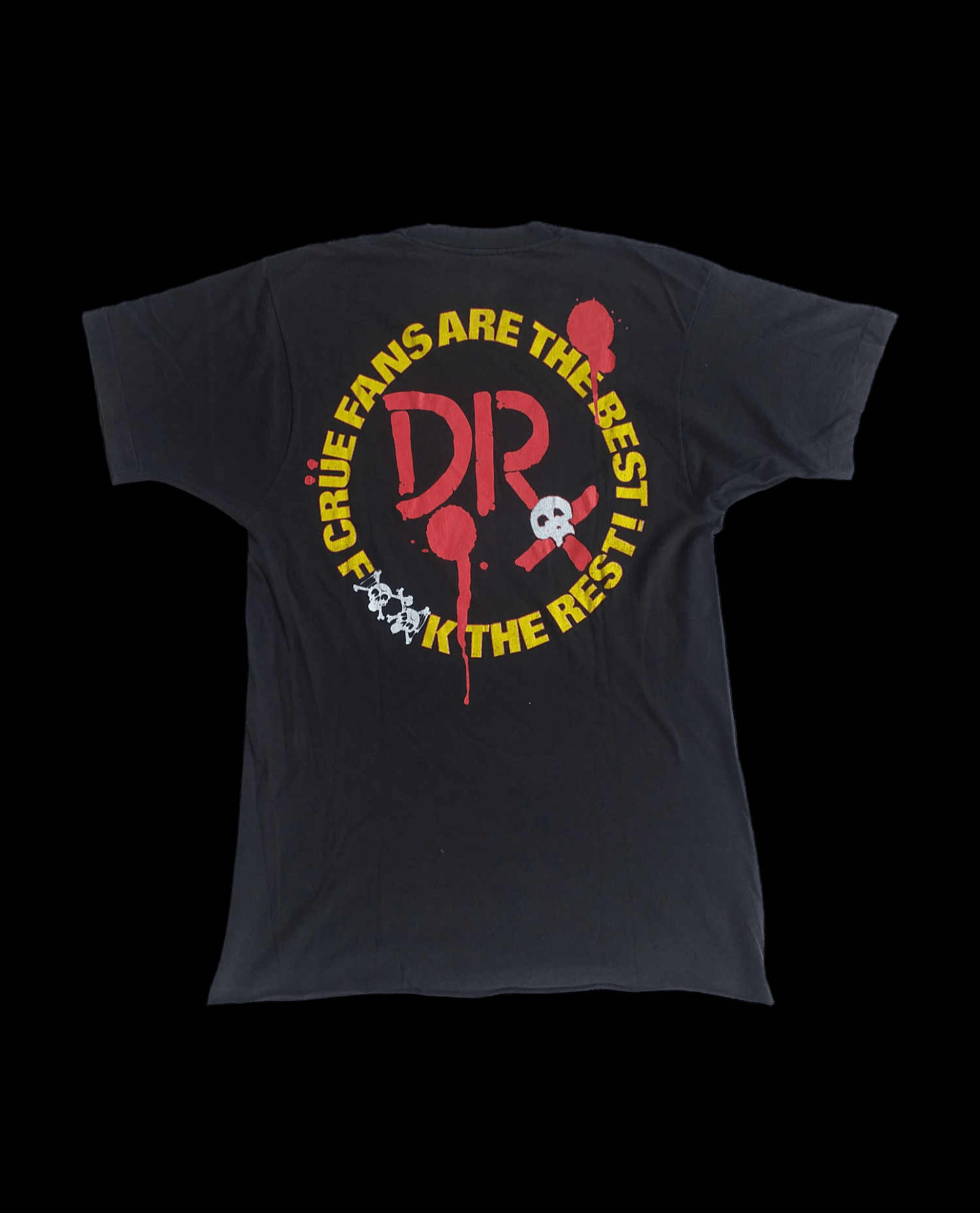 Band Tees × Fruit Of The Loom × Vintage 80s Motley Crue 'Fuck The Rest' T-Shirt Size US L / EU 52-54 / 3 - 2 Thumbnail