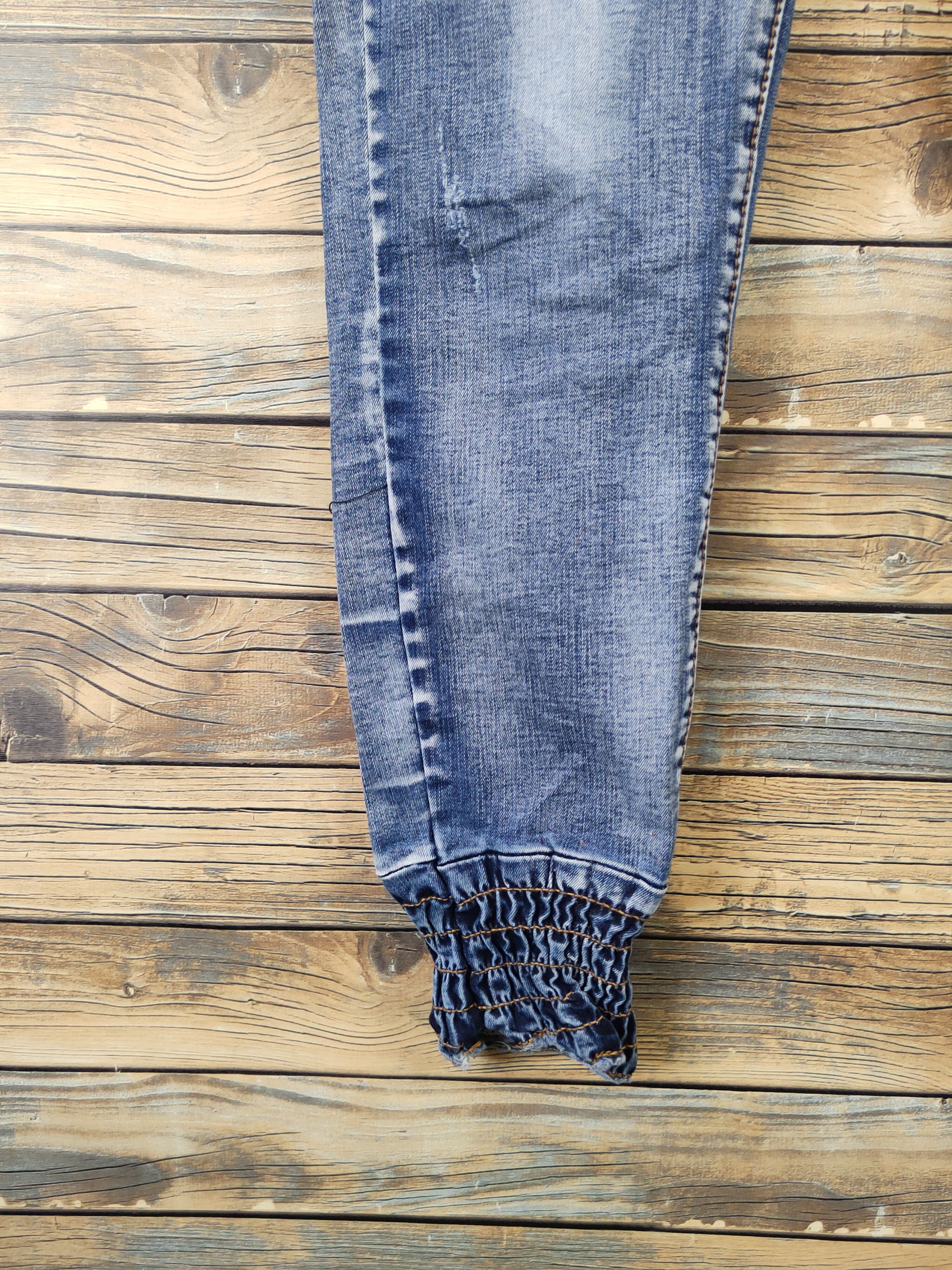 Japanese Brand × Vintage Kurt Cobain design 💥Japanese Brand Blue Denim Jumpsuits Size 32" / US 10 / IT 46 - 8 Thumbnail