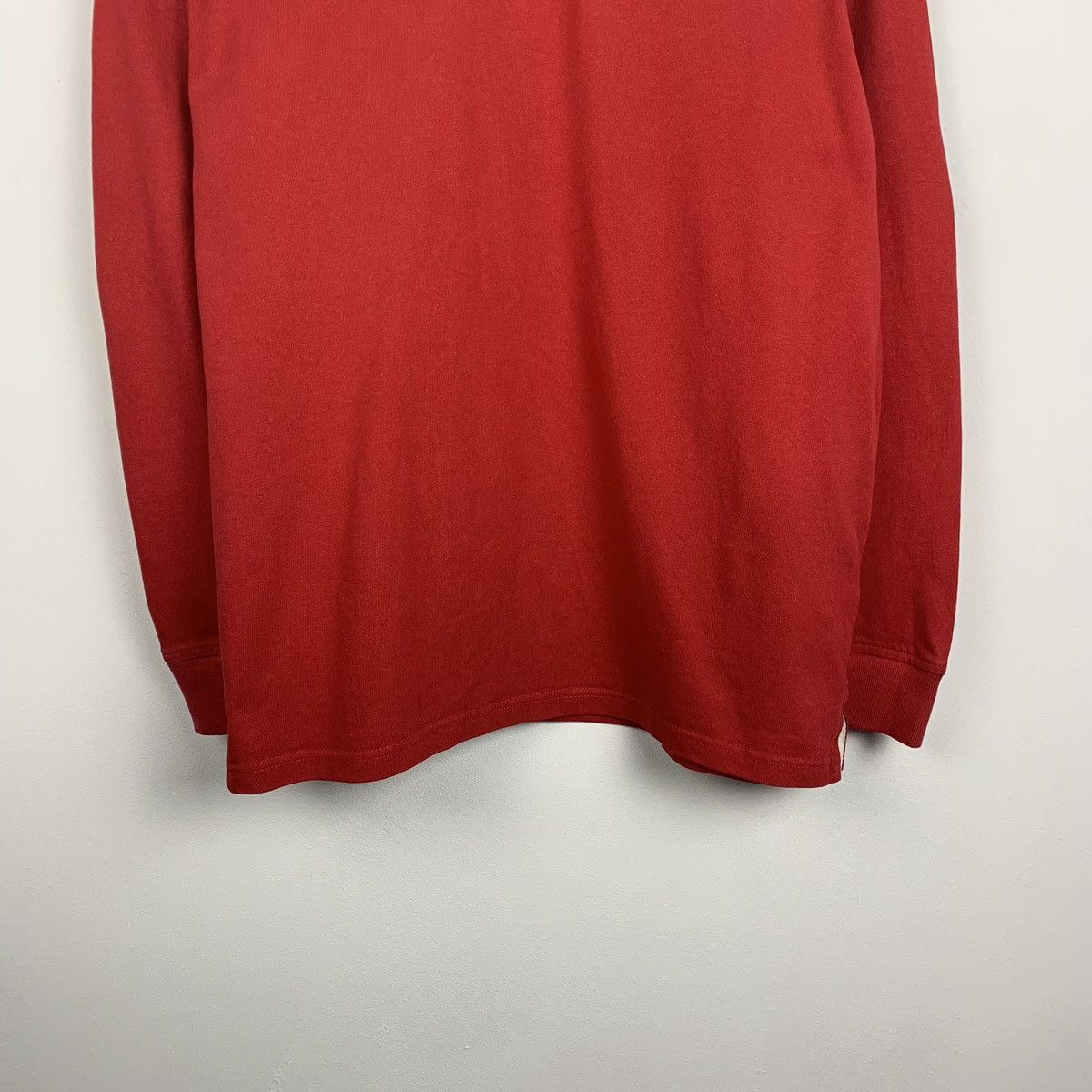 Polo Ralph Lauren Vintage Polo Ralph Lauren Big Logo Rugby Shirt Size M Red Size US M / EU 48-50 / 2 - 3 Thumbnail