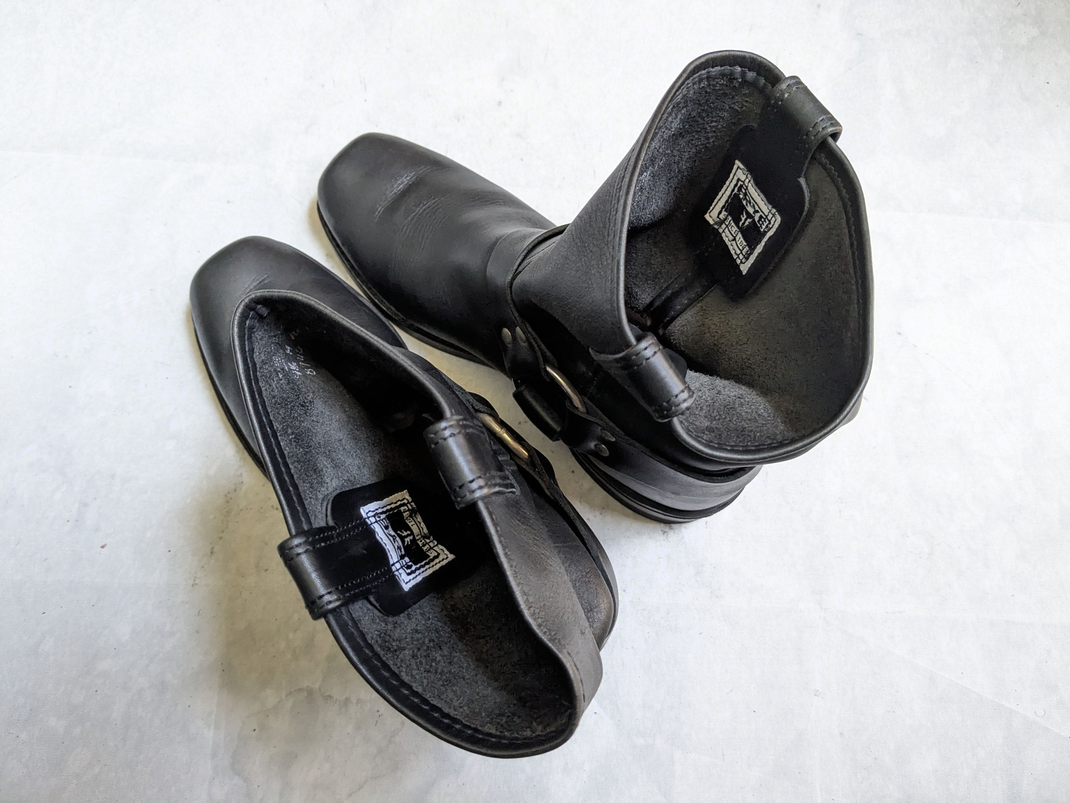Frye Frye Harness Black Leather 9.5 M Leather Buckle Size US 9 / EU 42 - 17 Thumbnail