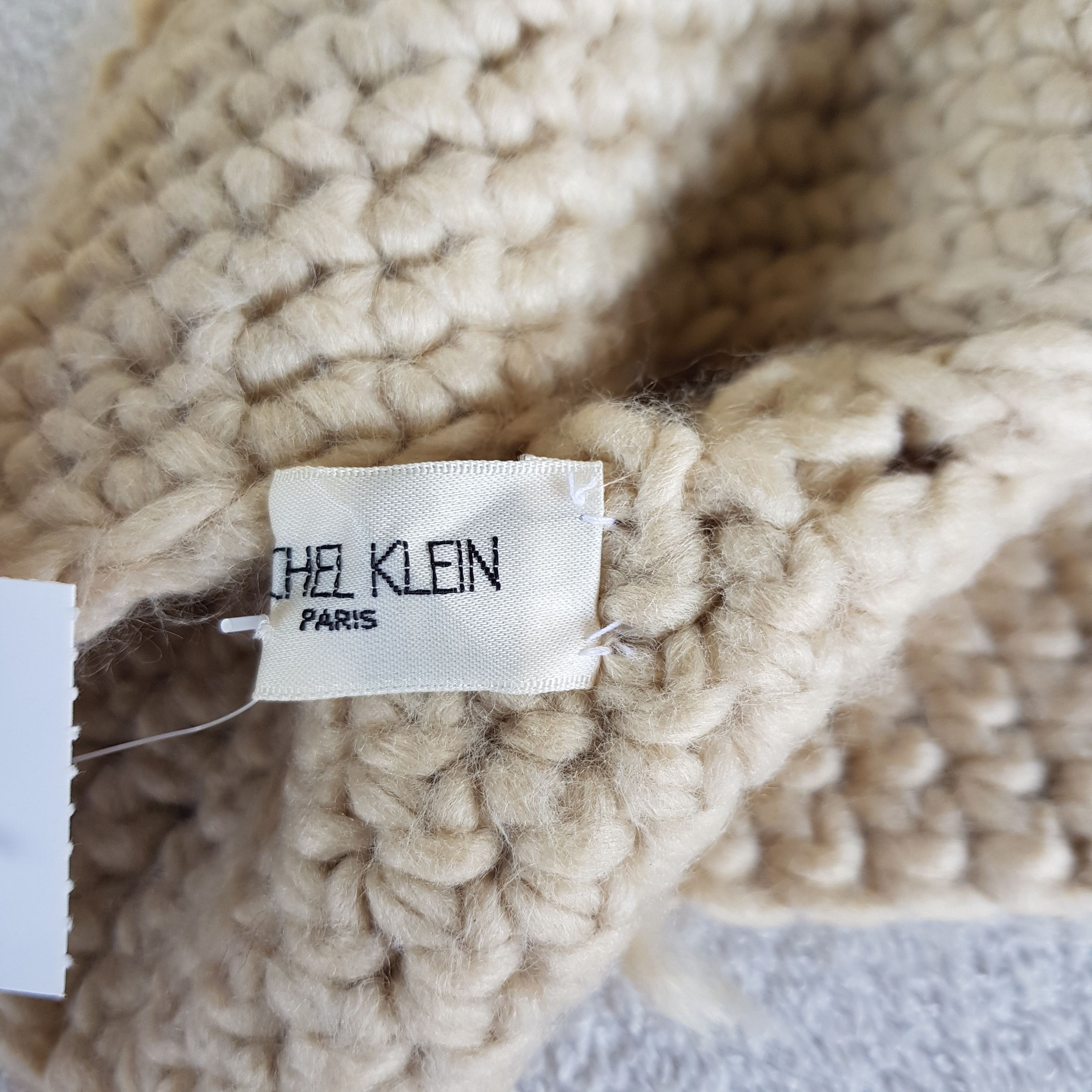 Homespun Knitwear Vintage Mickhel Klein Beanie 90s Knit Crochet Snow Caps Hats Size ONE SIZE - 6 Thumbnail