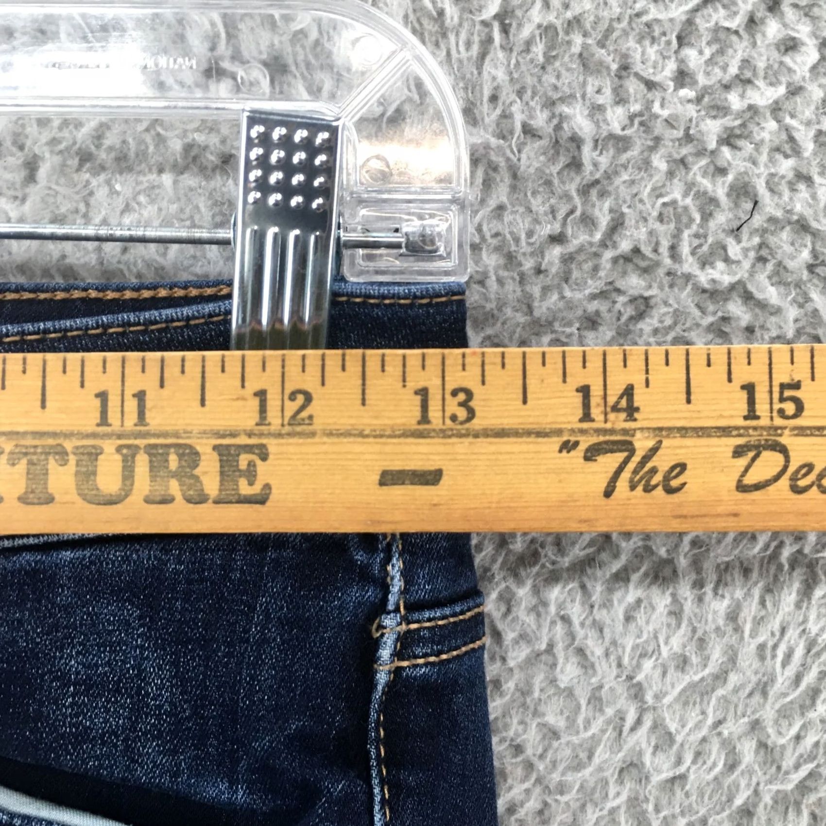 American Eagle Outfitters American Eagle Outfitters Super Stretch Skinny Jeans Womens 0 Blue Denim Zip Fly Size 25" / US 0 / IT 36 - 5 Thumbnail