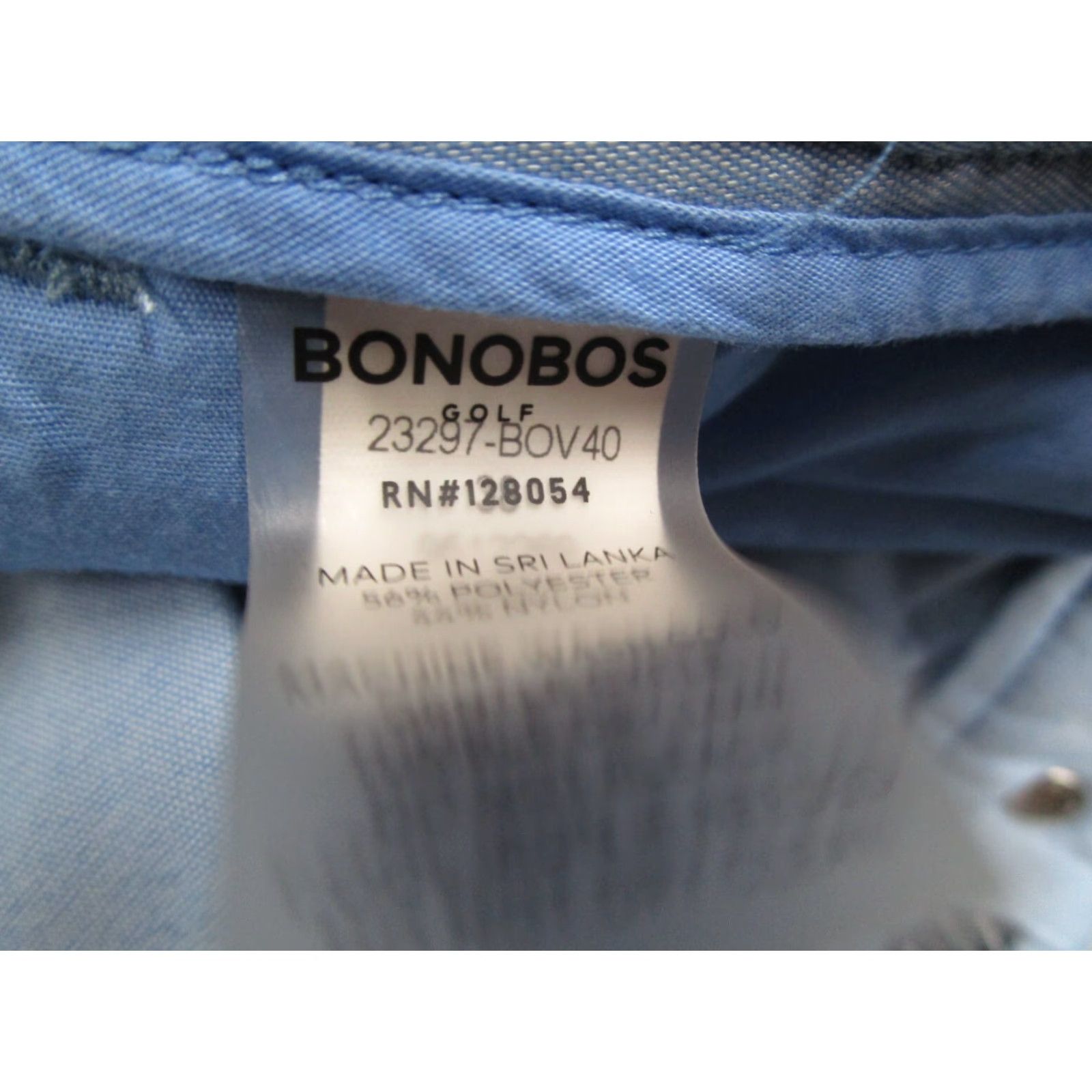 Bonobos Bonobos Golf Shorts Mens 38 Blue Flat Front 10" Walk Casual Performance Golfing Size US 38 / EU 54 - 4 Thumbnail