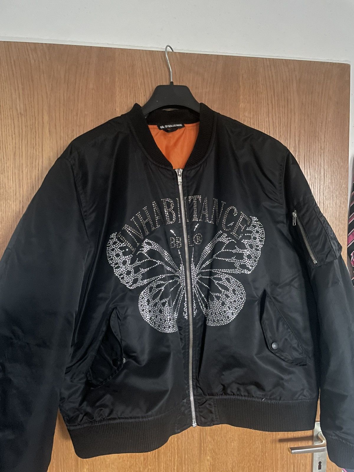 Other By Ben Livermore "INHABUTANCE" Rhinestone Bomber Size US XL / EU 56 / 4 - 1 Thumbnail