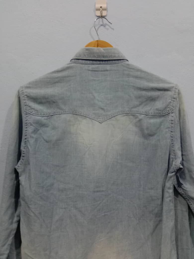 Wtaps WTAPS DENIME CHAMBRAY SHIRT MADE IN JAPAN SMALL SIZE Size US S / EU 44-46 / 1 - 13 Thumbnail