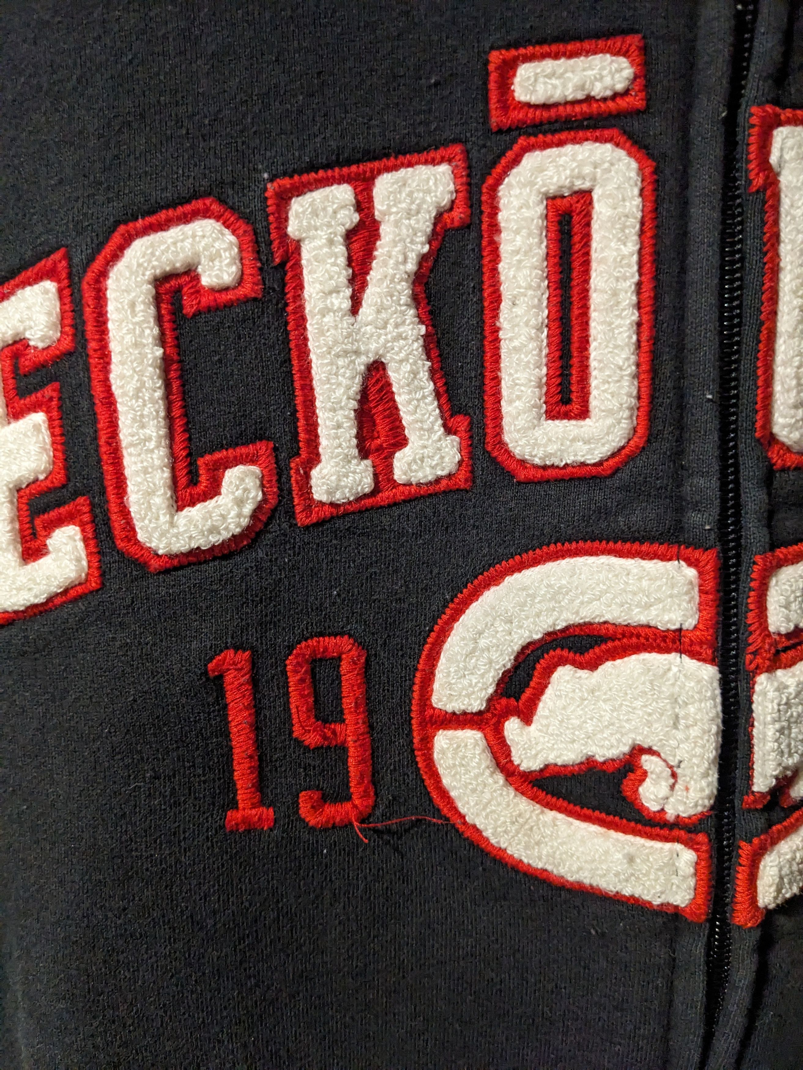 Ecko Unltd. × Vintage Vintage Y2K Ecko Unlimited Logo Black Large Full Zip Hoodie Size US L / EU 52-54 / 3 - 3 Thumbnail