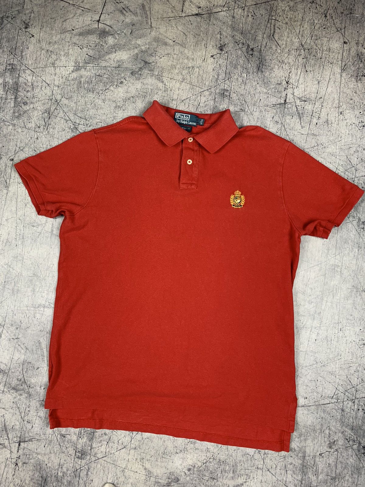 Polo Ralph Lauren 90s Vintage Polo Ralph Lauren Polo Shirt Luxury designer Size US L / EU 52-54 / 3 - 2 Thumbnail