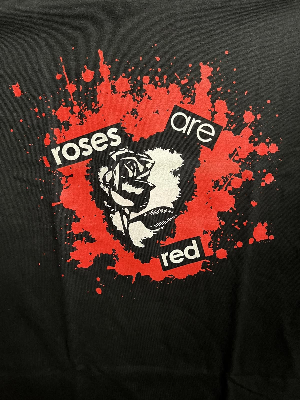 Hanes Y2K Roses Are Red Band Tee - Trustkill Records T-shirt - XL Size US XL / EU 56 / 4 - 2 Thumbnail