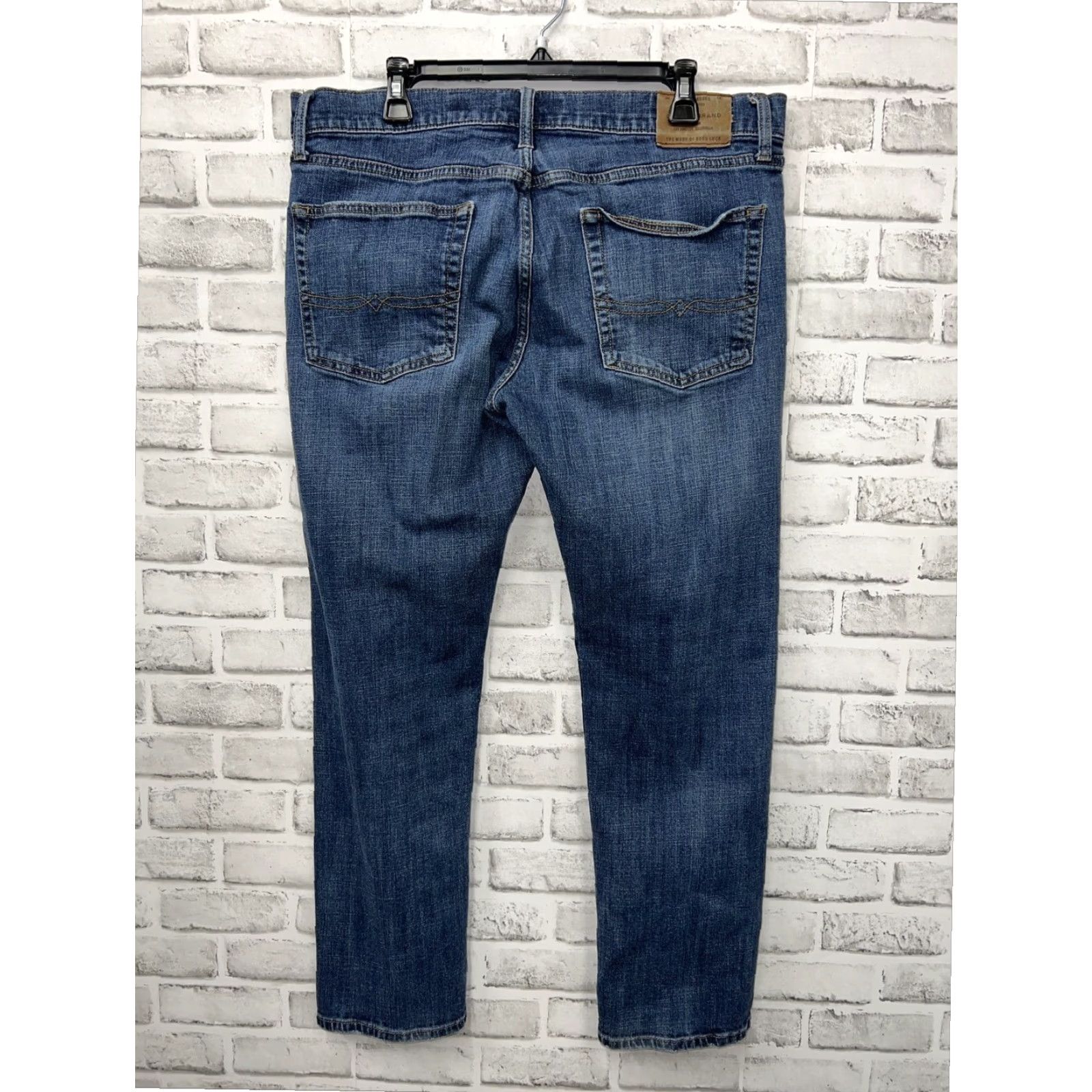 Lucky Brand Lucky Brand Blue Straight Jeans Mens Size 36x30 Size US 36 / EU 52 - 3 Thumbnail