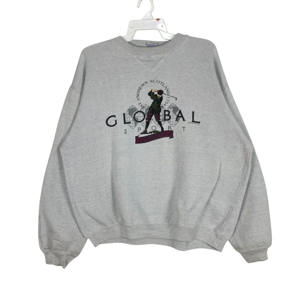 Vintage Vintage Global Sport Golf Andrew Scotland Sweatshirt BigLogo Size US L / EU 52-54 / 3 - 1 Thumbnail