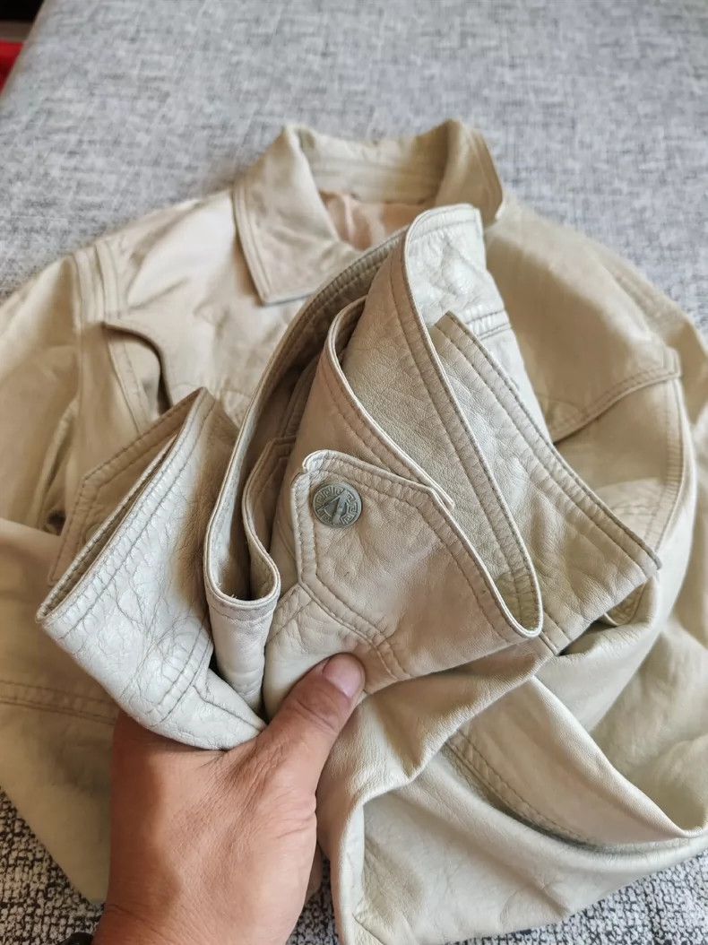 Versace Versace Delicate leather jacket with lapels Size US M / EU 48-50 / 2 - 9 Thumbnail