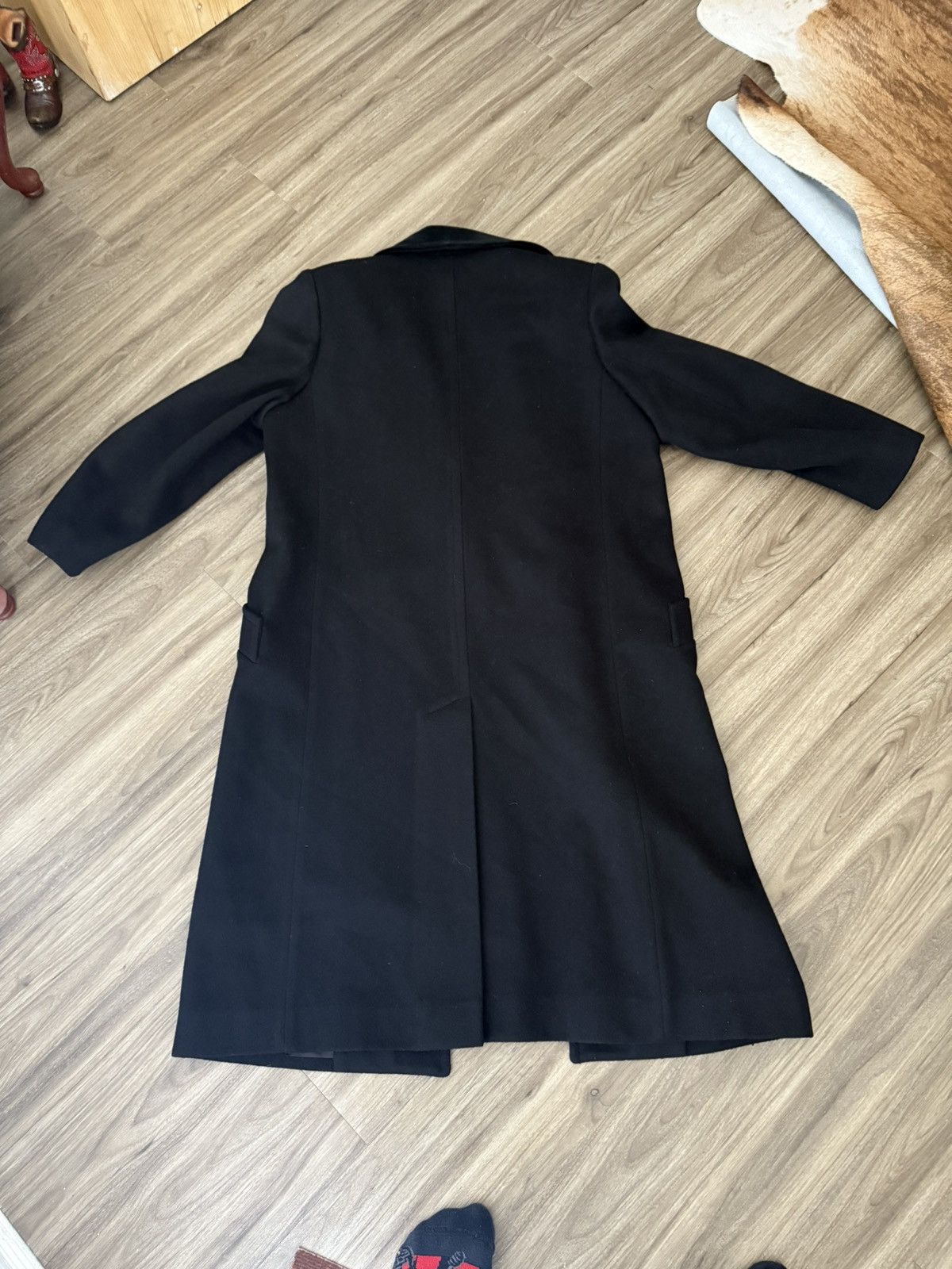Jones New York Vintage 90s Jones New York Wool Peacoat Size L / US 10 / IT 46 - 3 Thumbnail