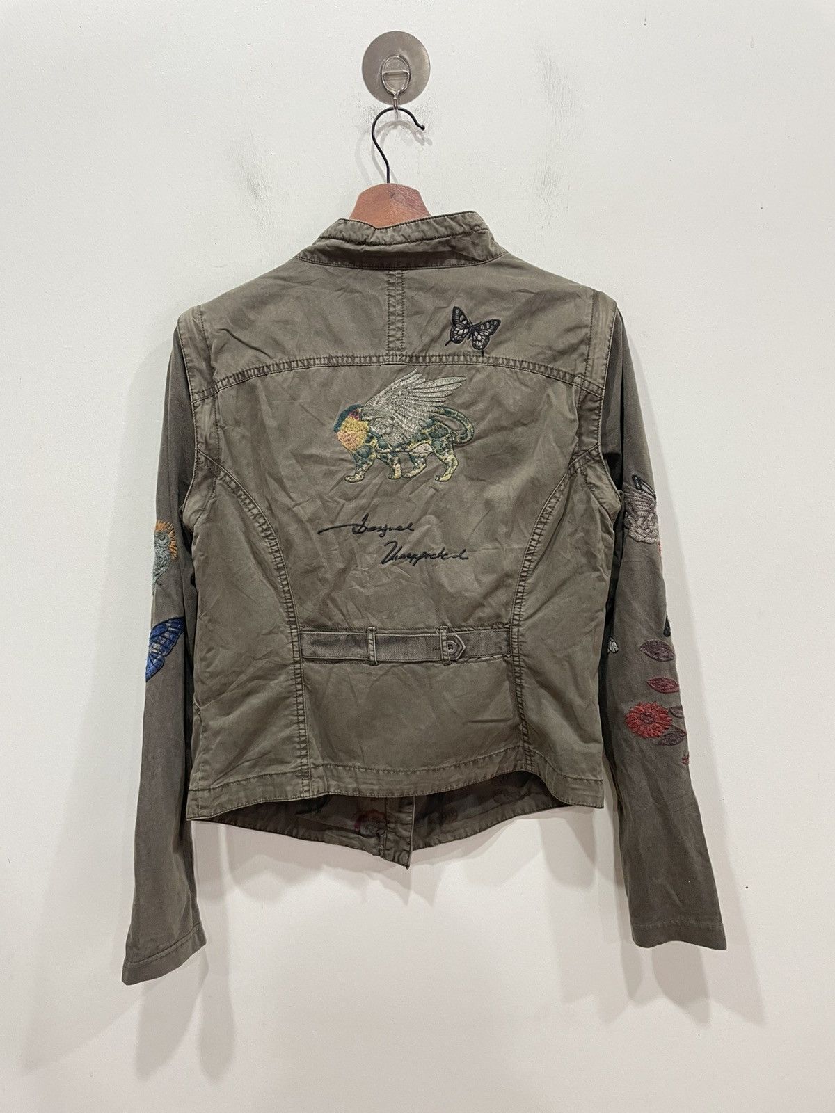 Desigual Desigual Asymmetric Zip Jacket Size S / US 4 / IT 40 - 2 Thumbnail